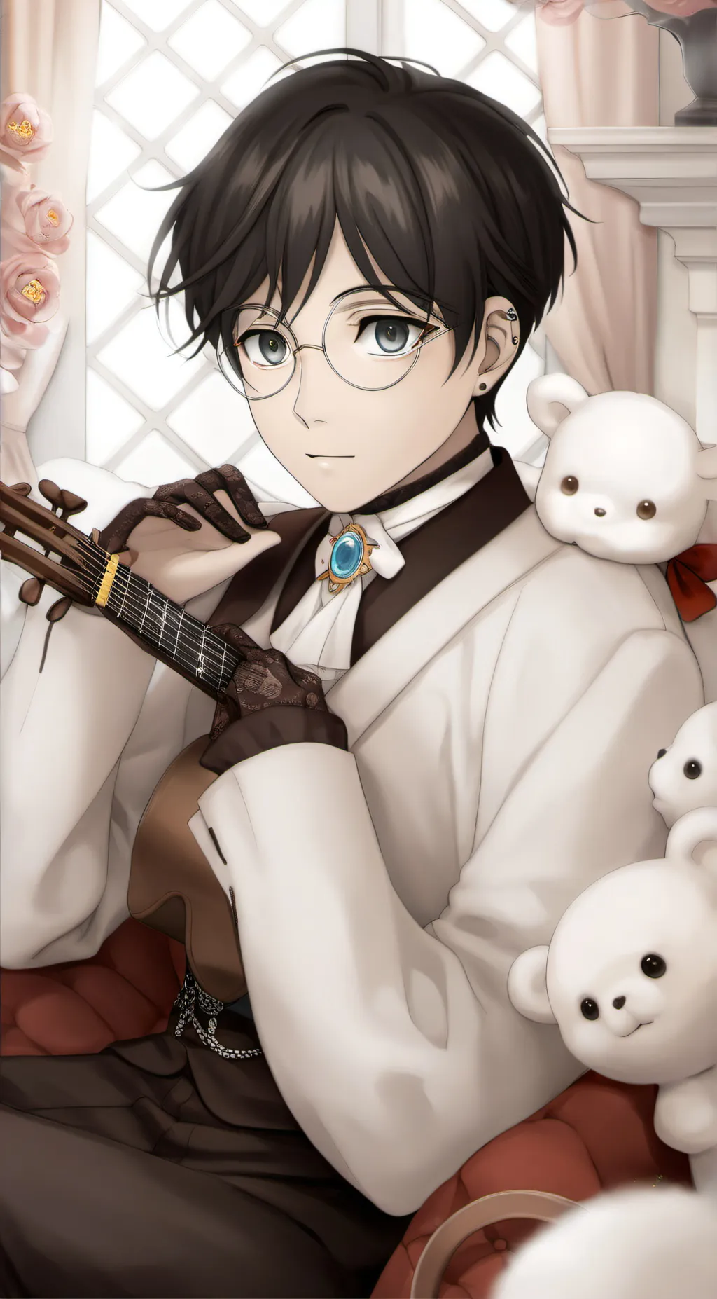 ai character: Alexander  background