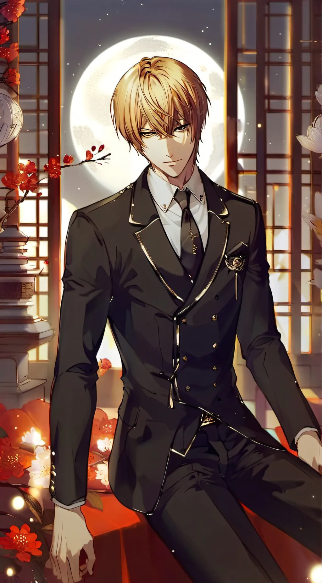 ai character: Max background