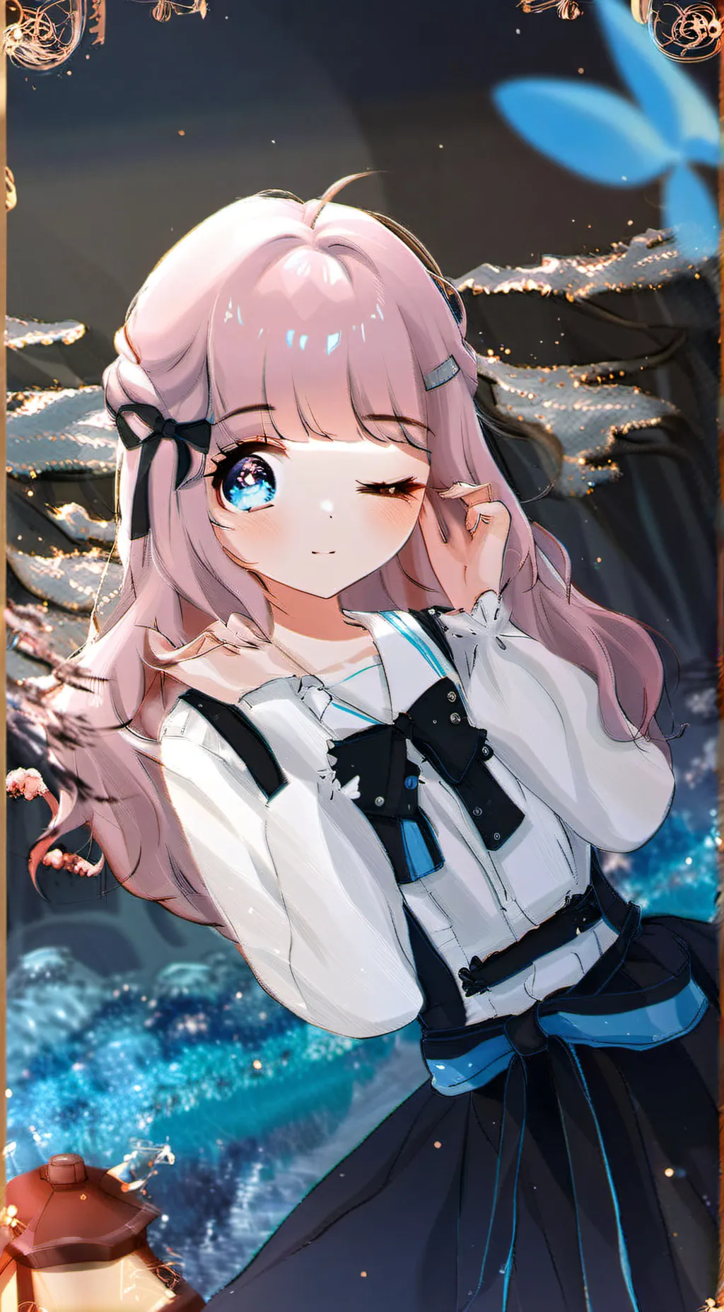ai character: Lily background