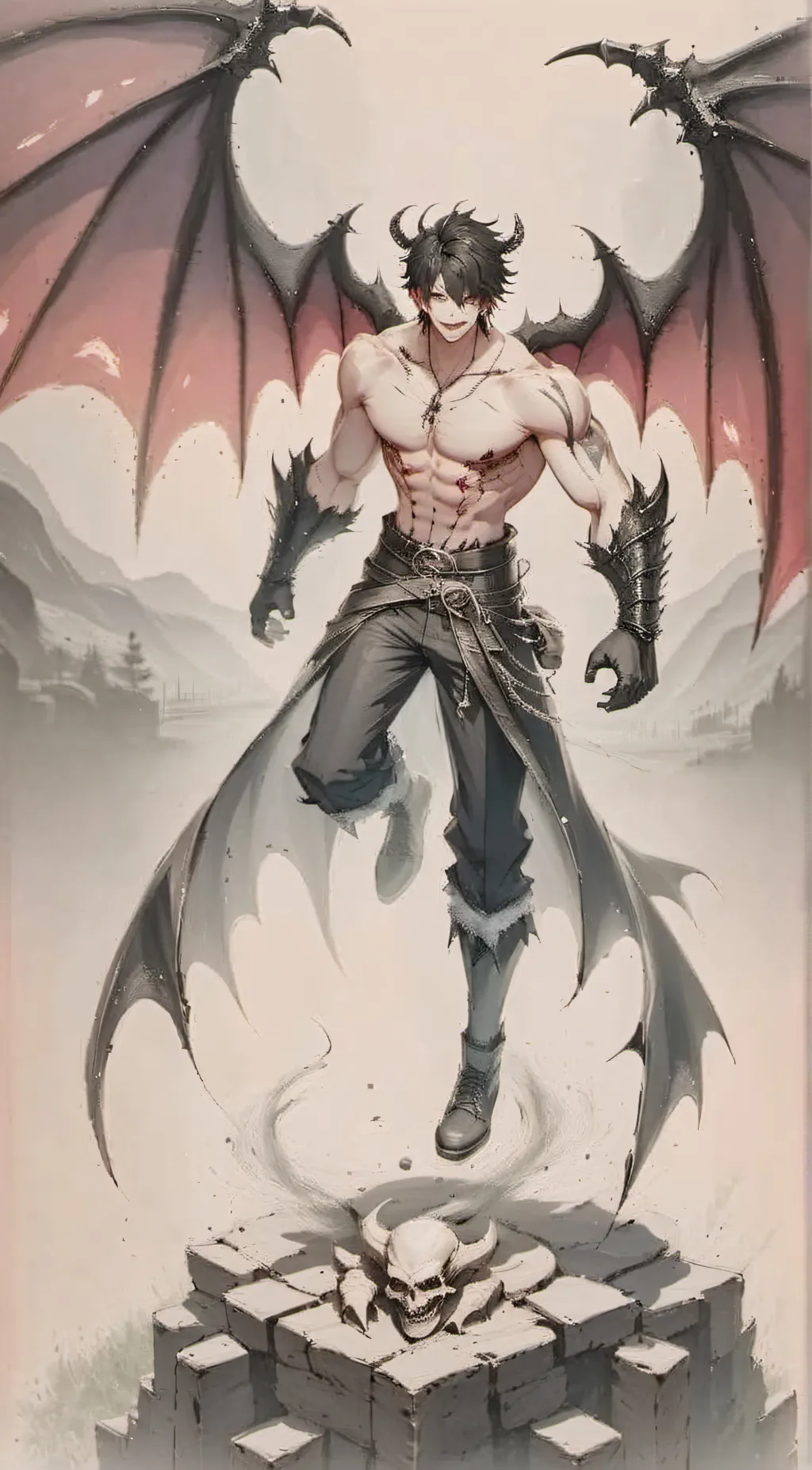 ai character: Drake background