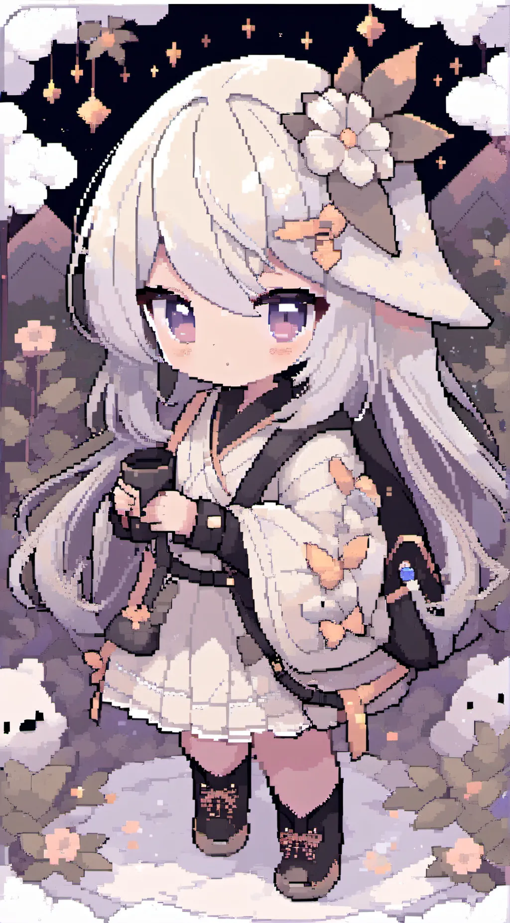 ai character: Luna background