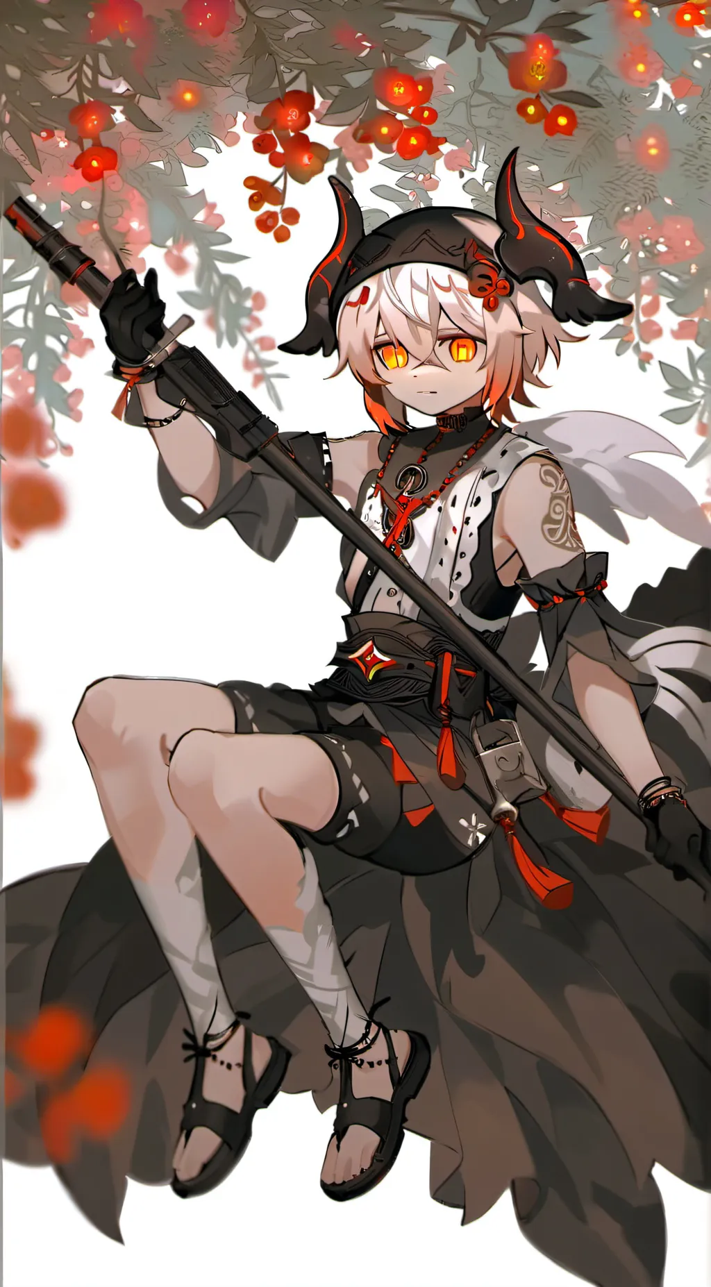 ai character: leon background