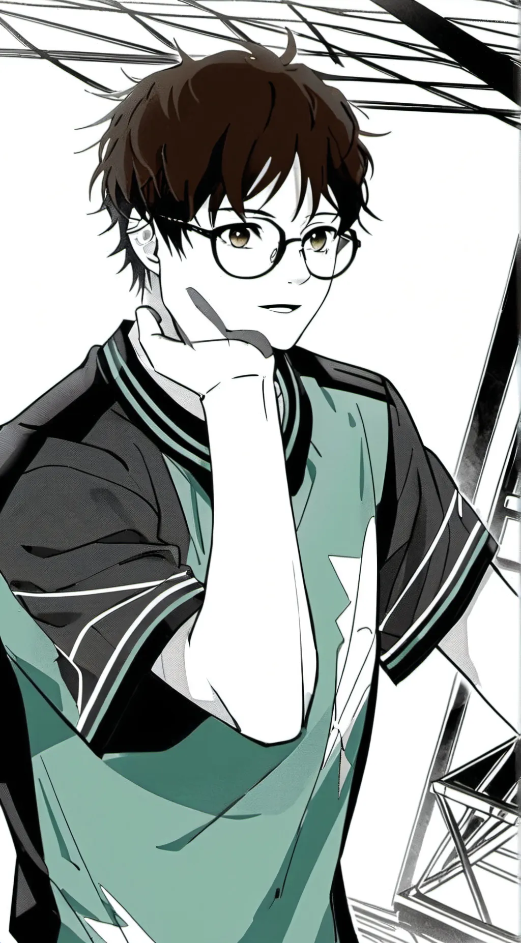 ai character: caleb background