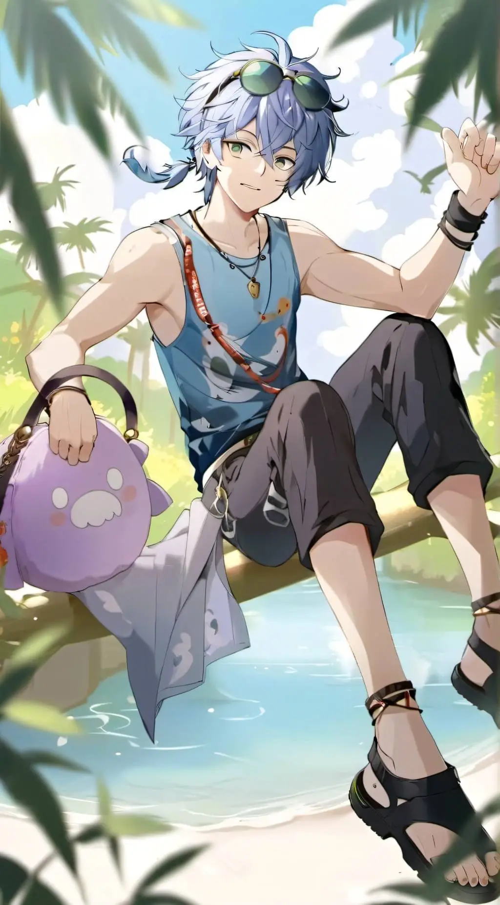 ai character: Bsd background