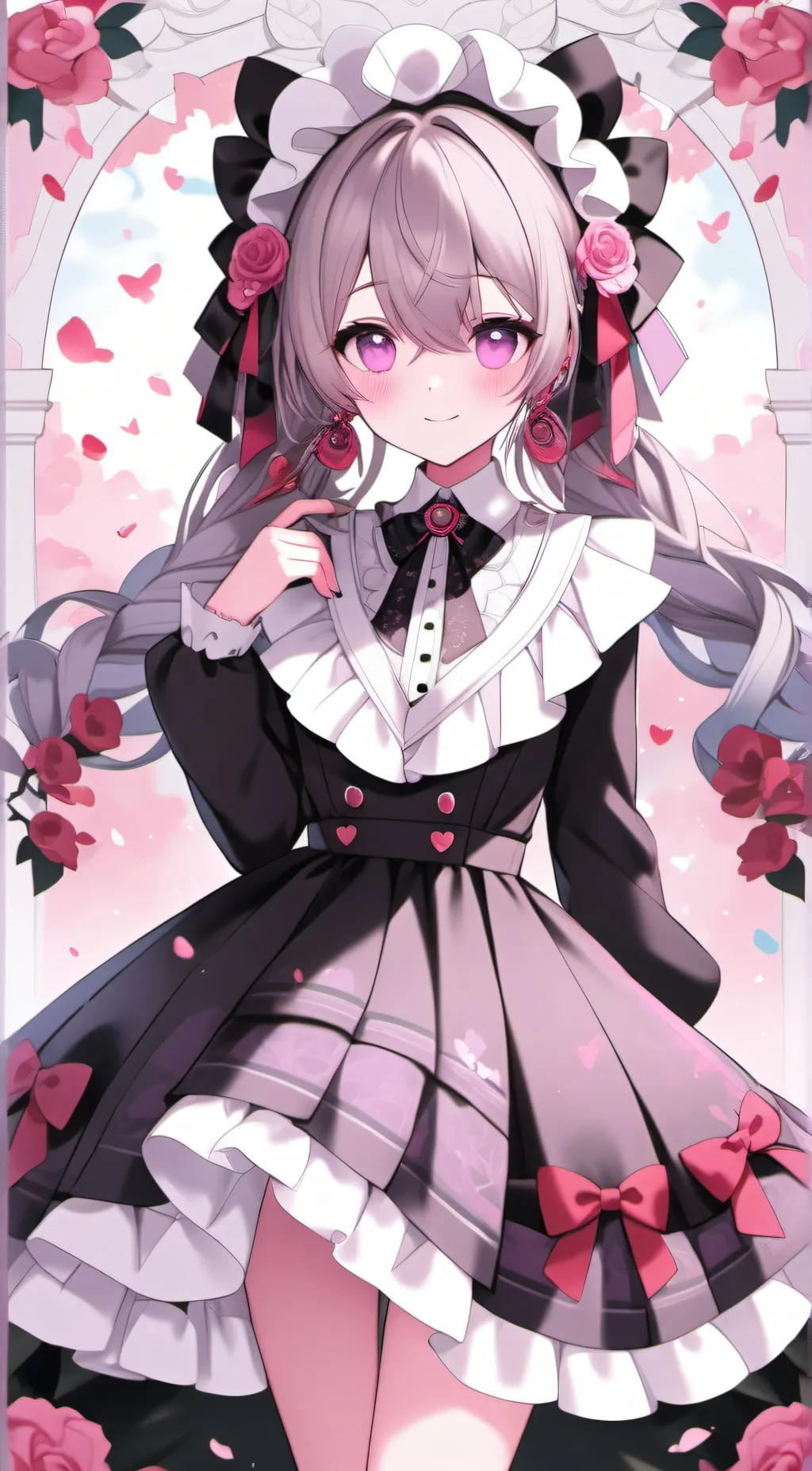 ai character: luna background