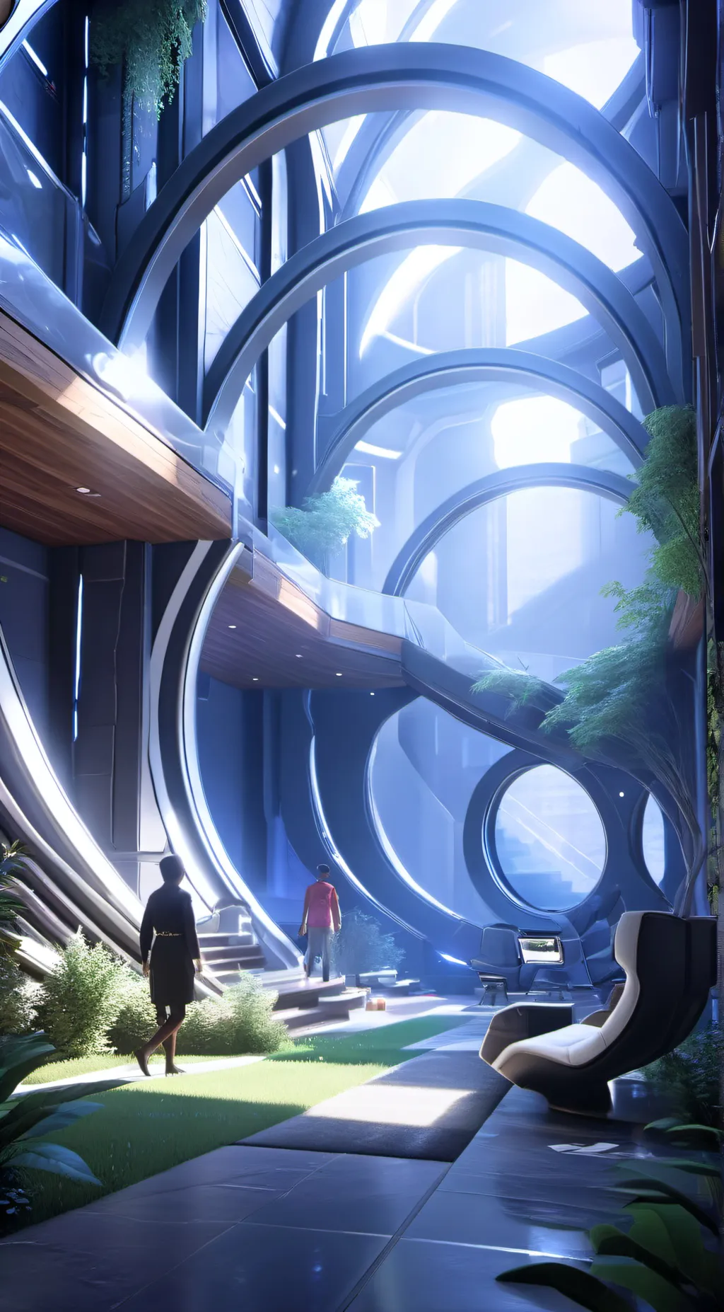 ai character: Lucas, the great background