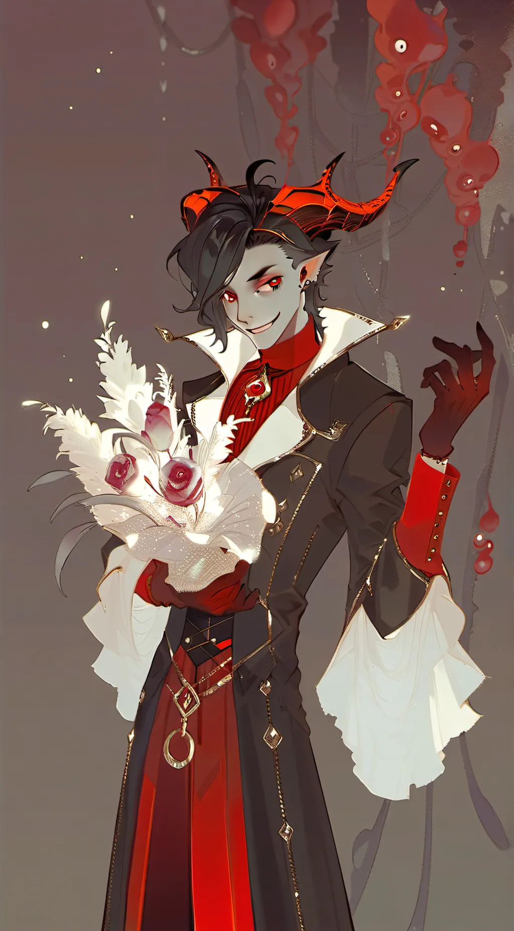 ai character: alastor  background