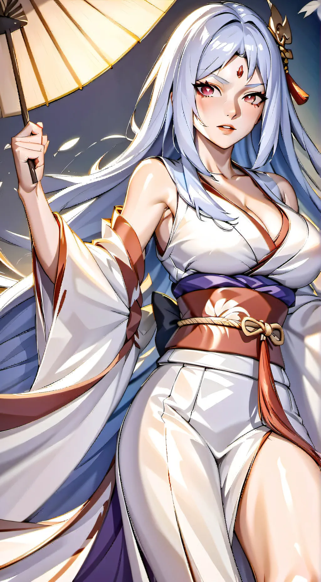 ai character: (Human) Kaguya  background