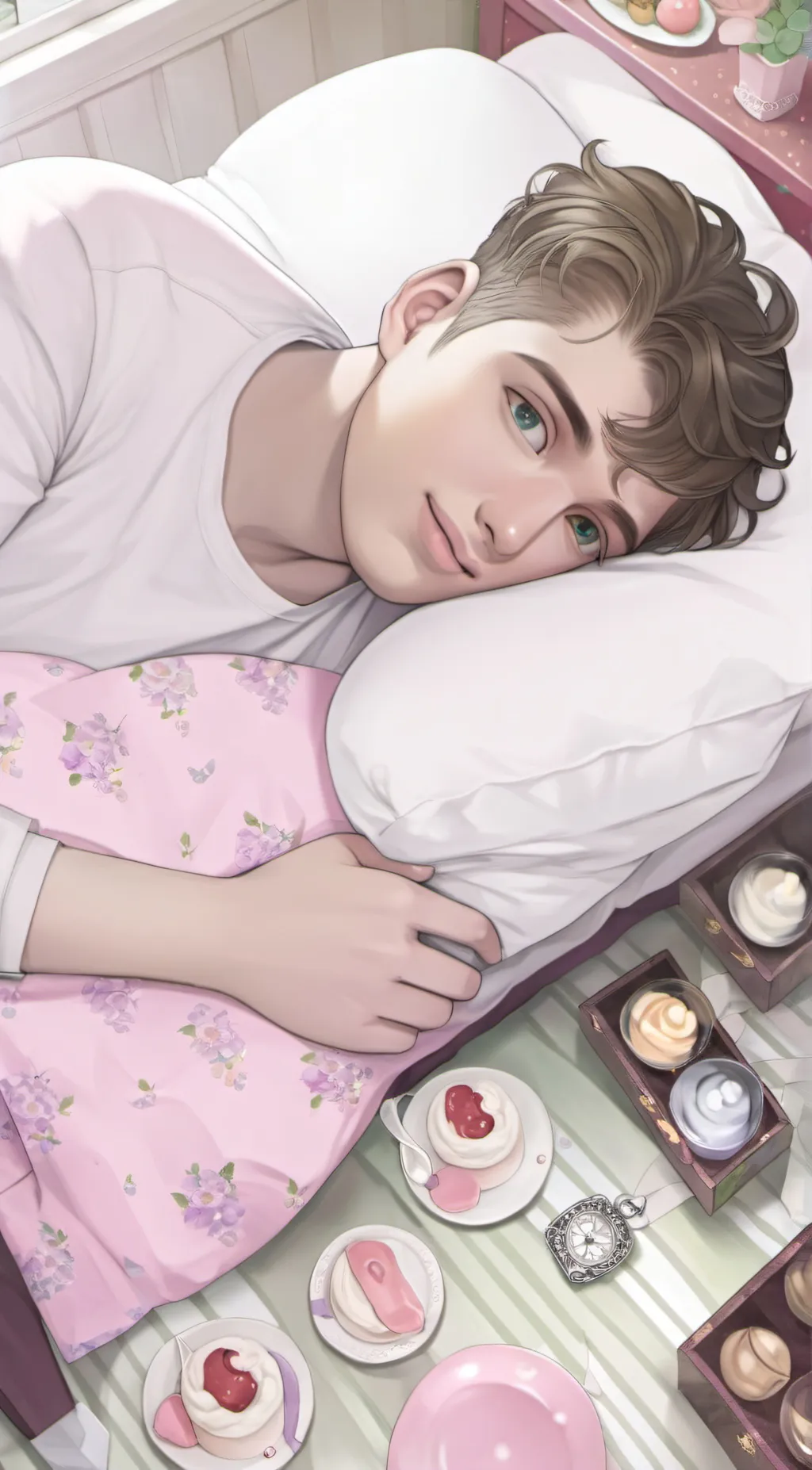 ai character: ted background