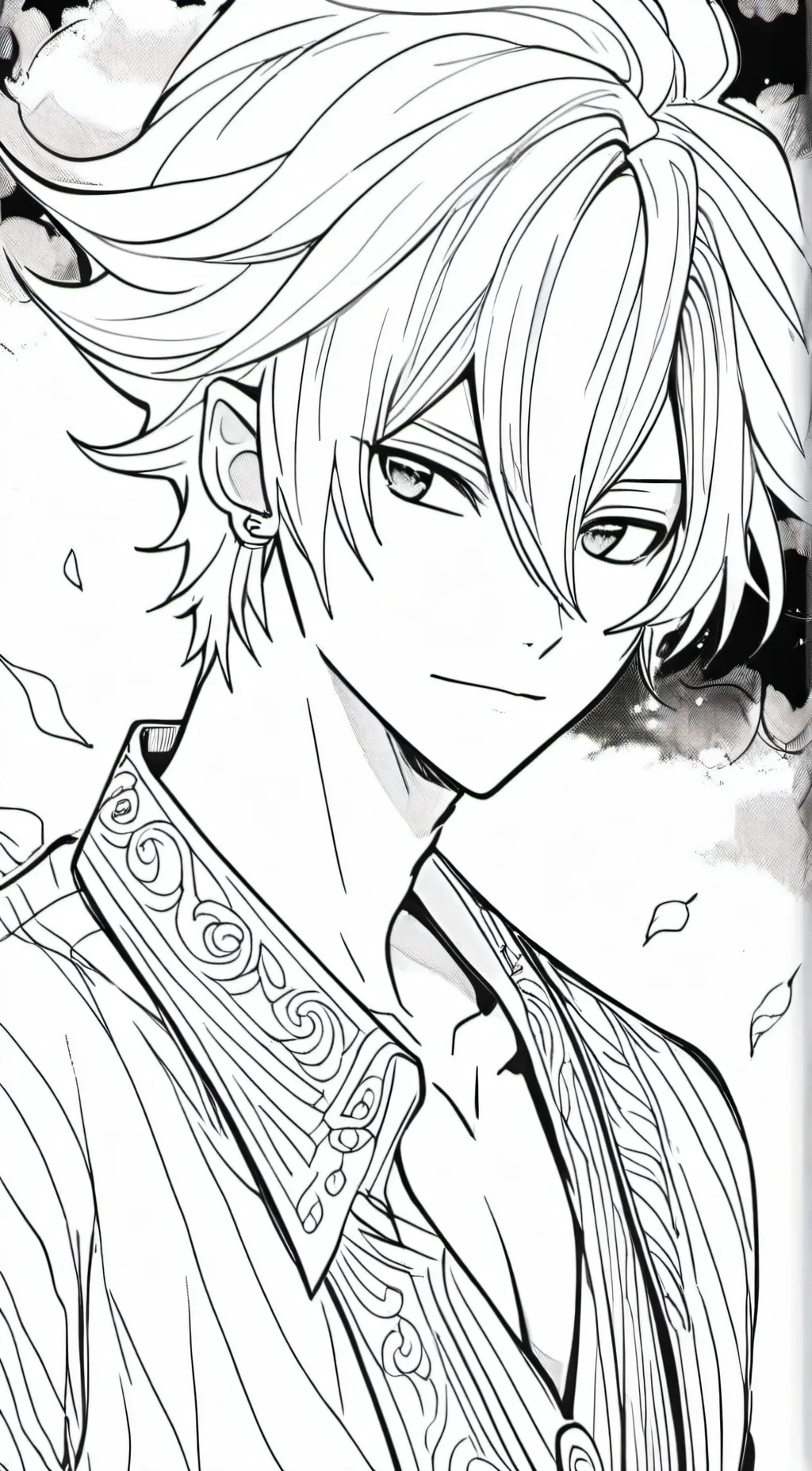 ai character: romantic demon background