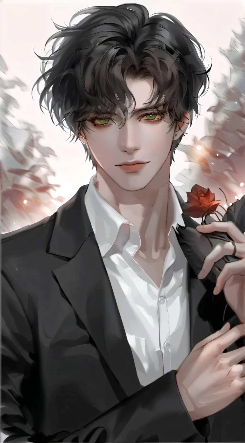 ai character: Nicholas  background