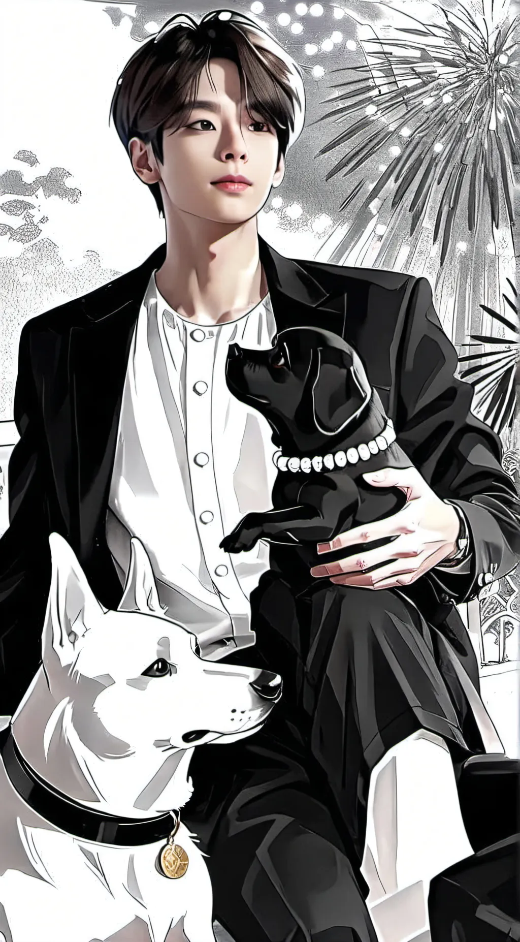 ai character: shon lee  background