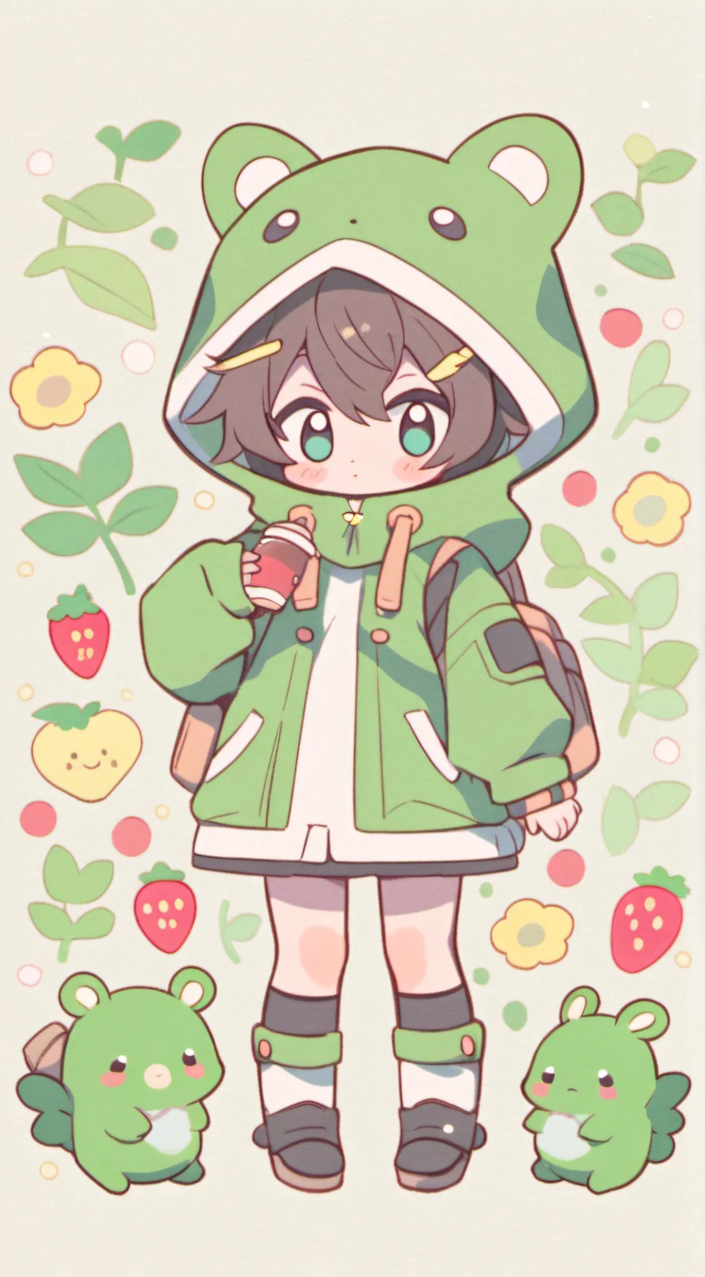 ai character: Cc background