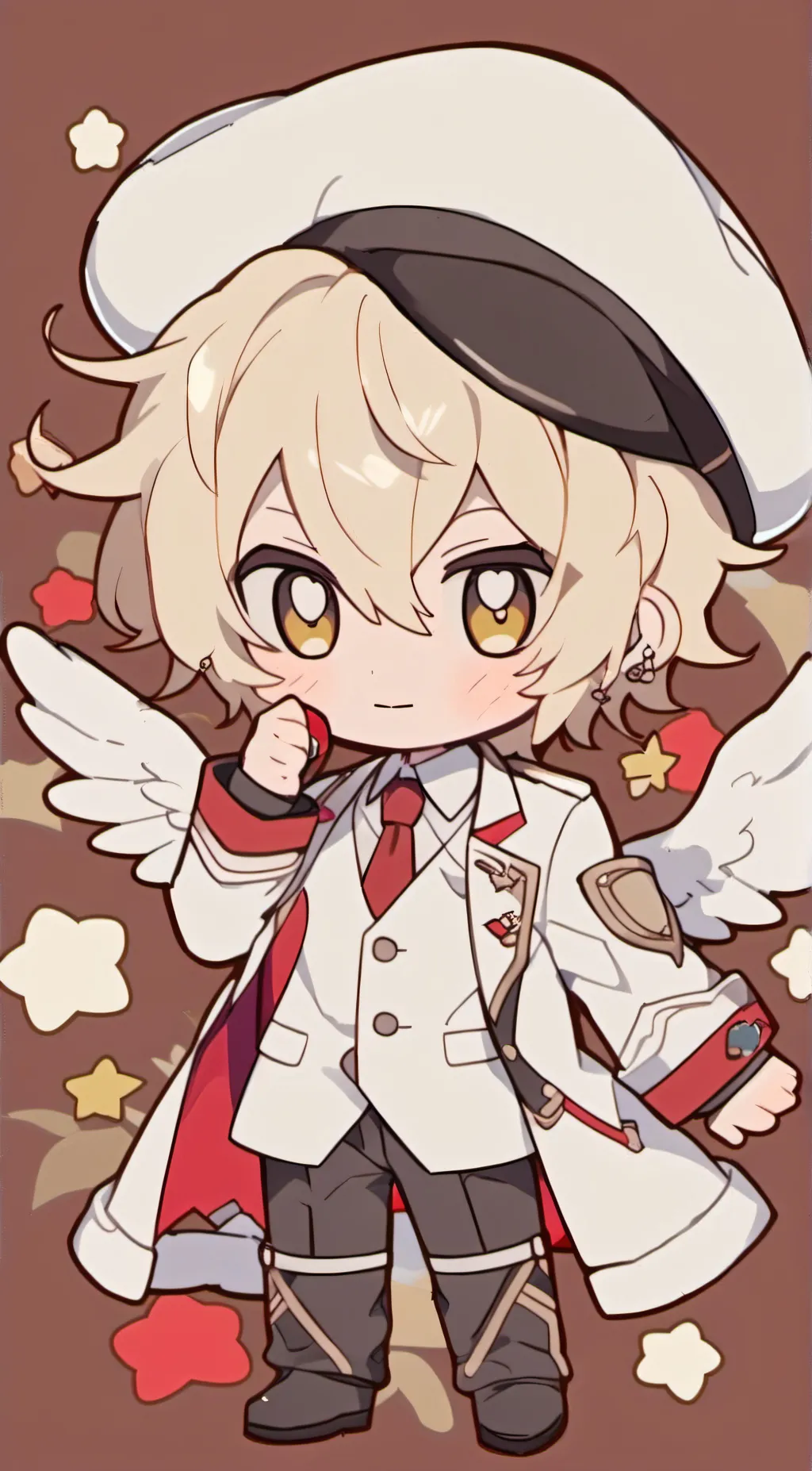 ai character: Lucifer  background