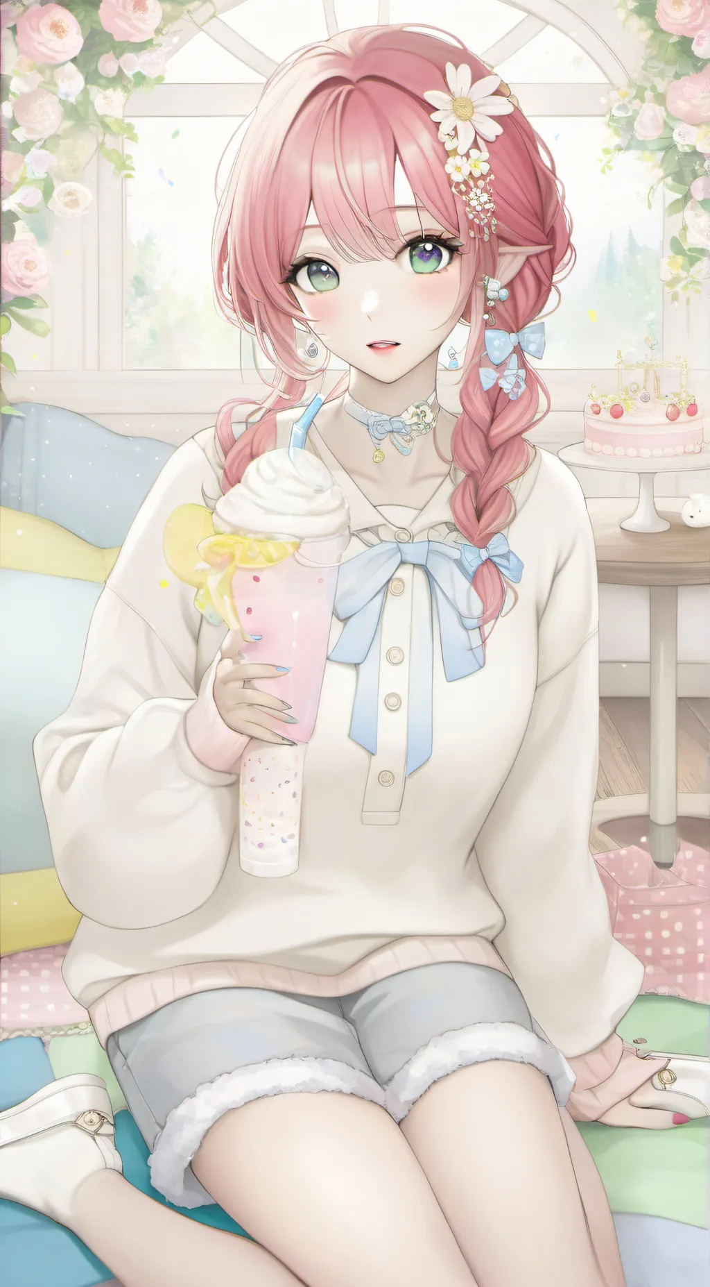 ai character: Hana background