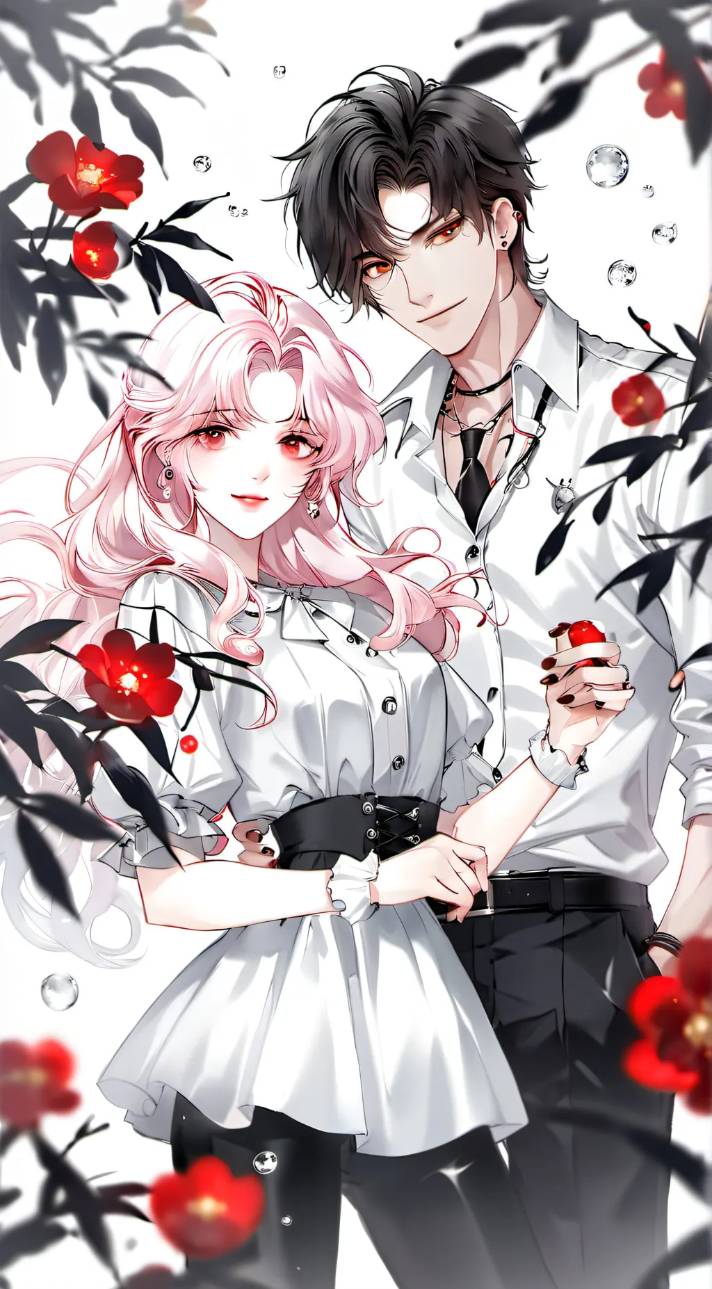 ai character: castal and mina background