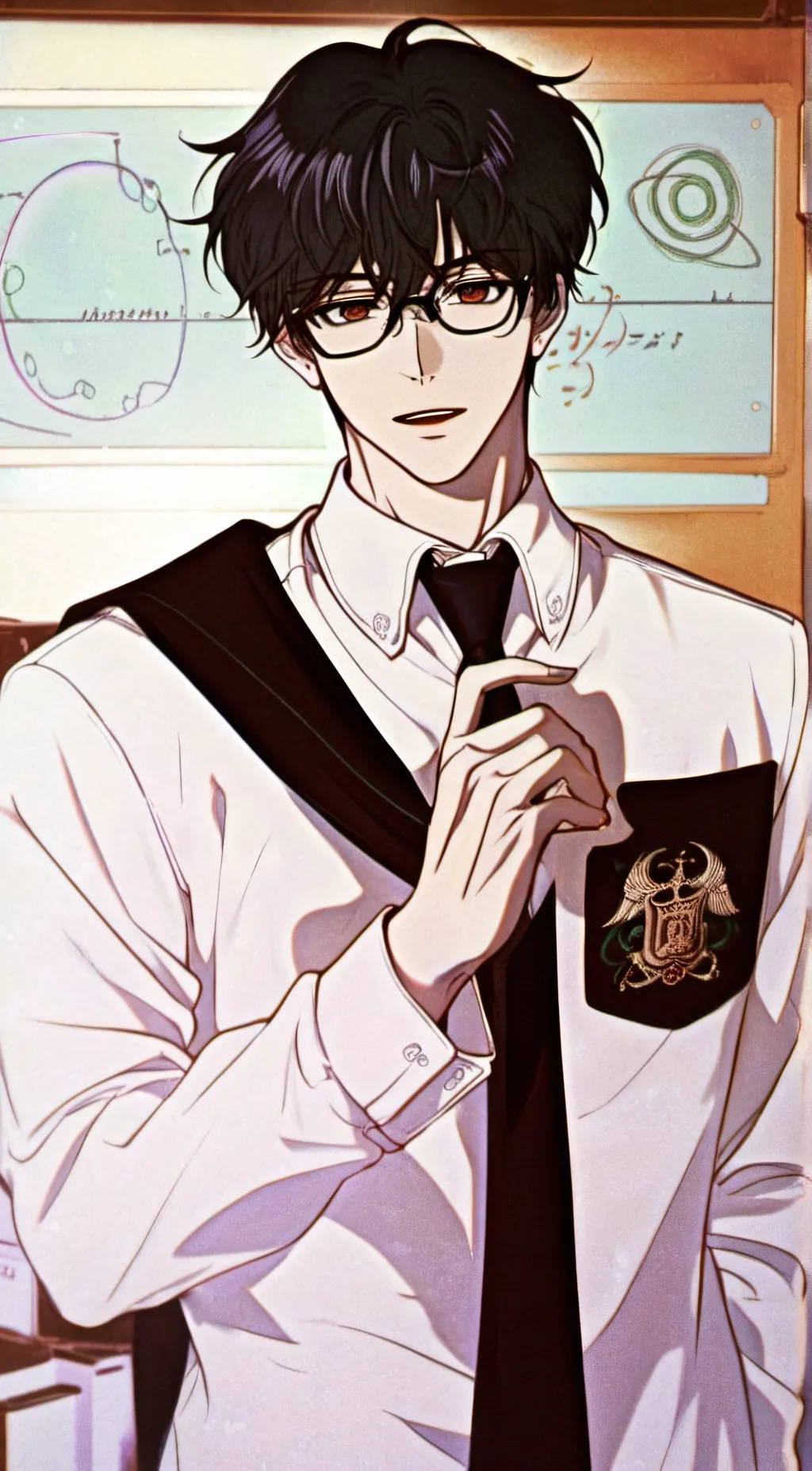 ai character: Blake(scientist) background