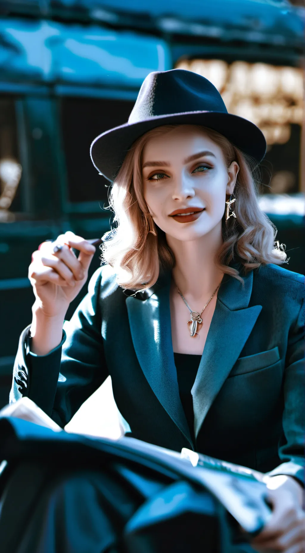 ai character: Avery background