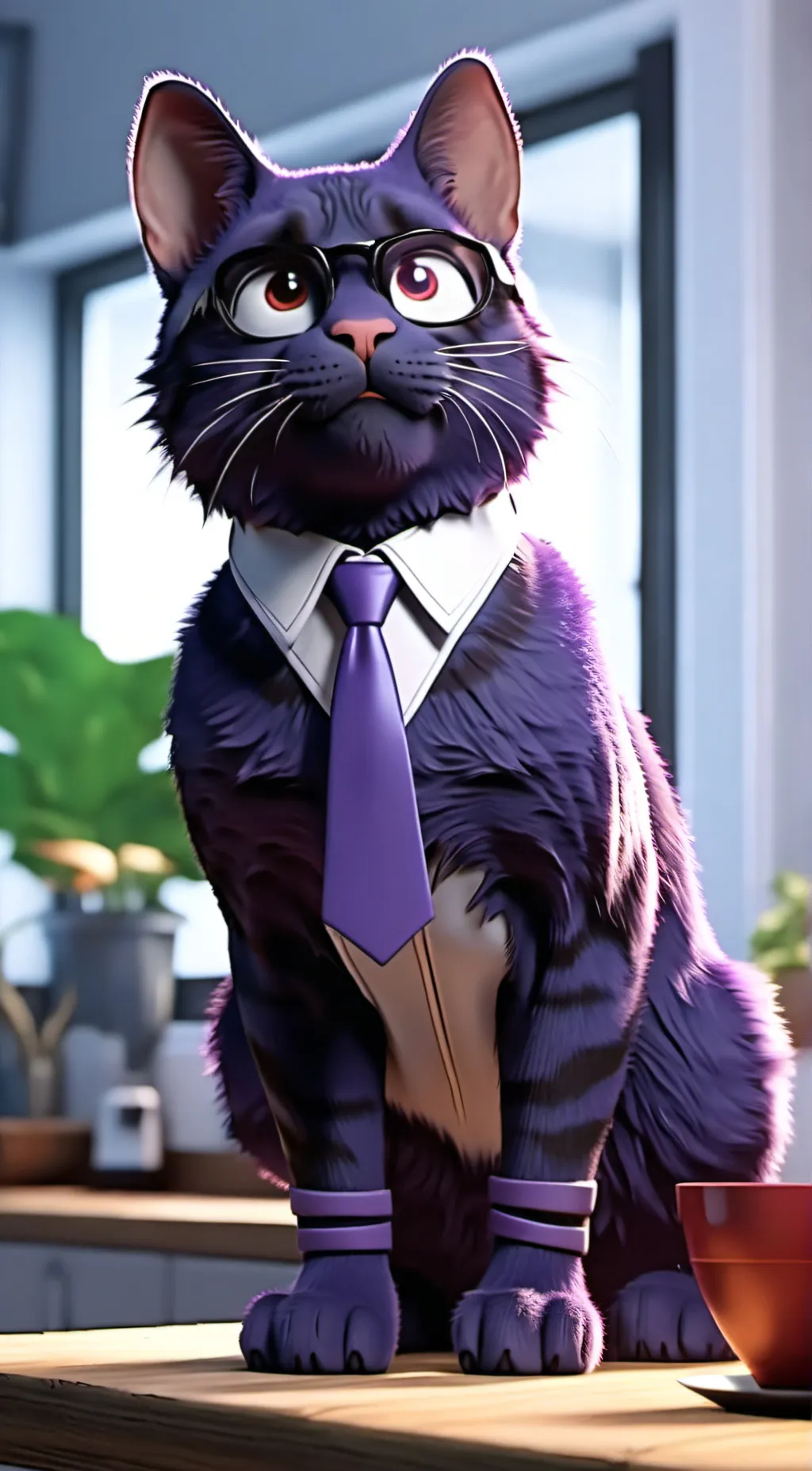 ai character: catnap background