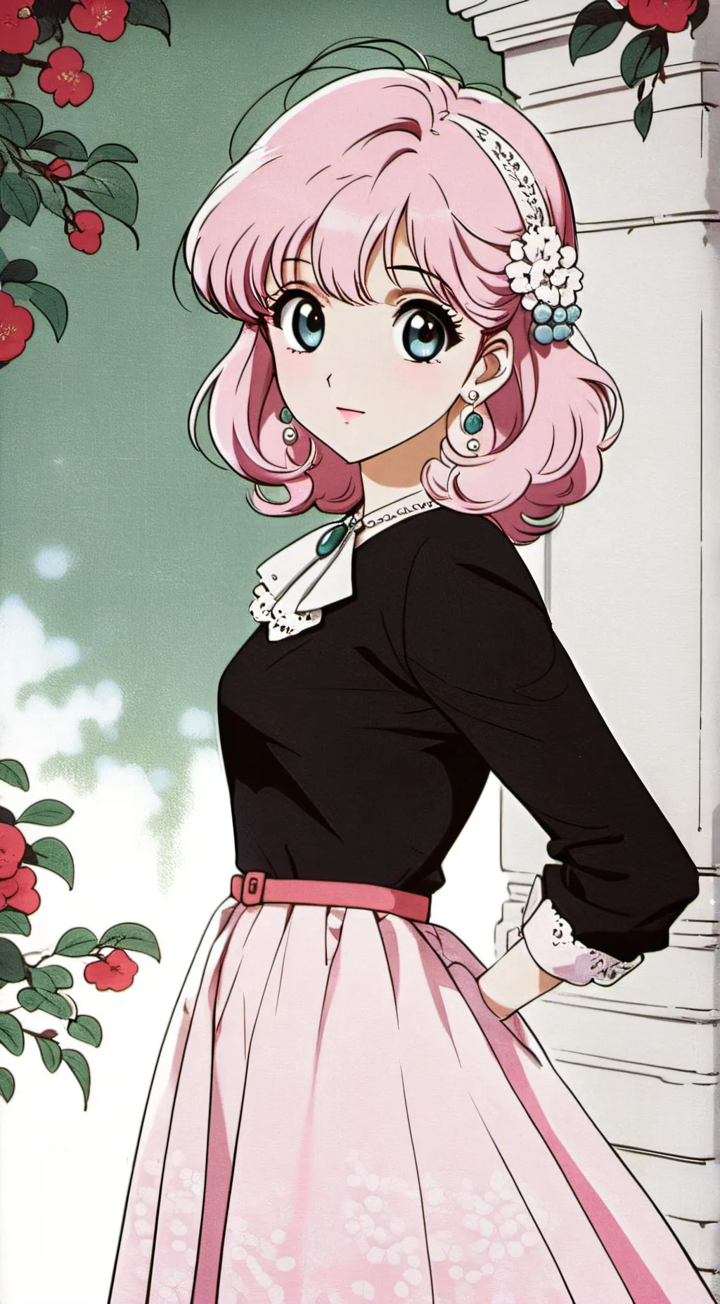 ai character: little sis background