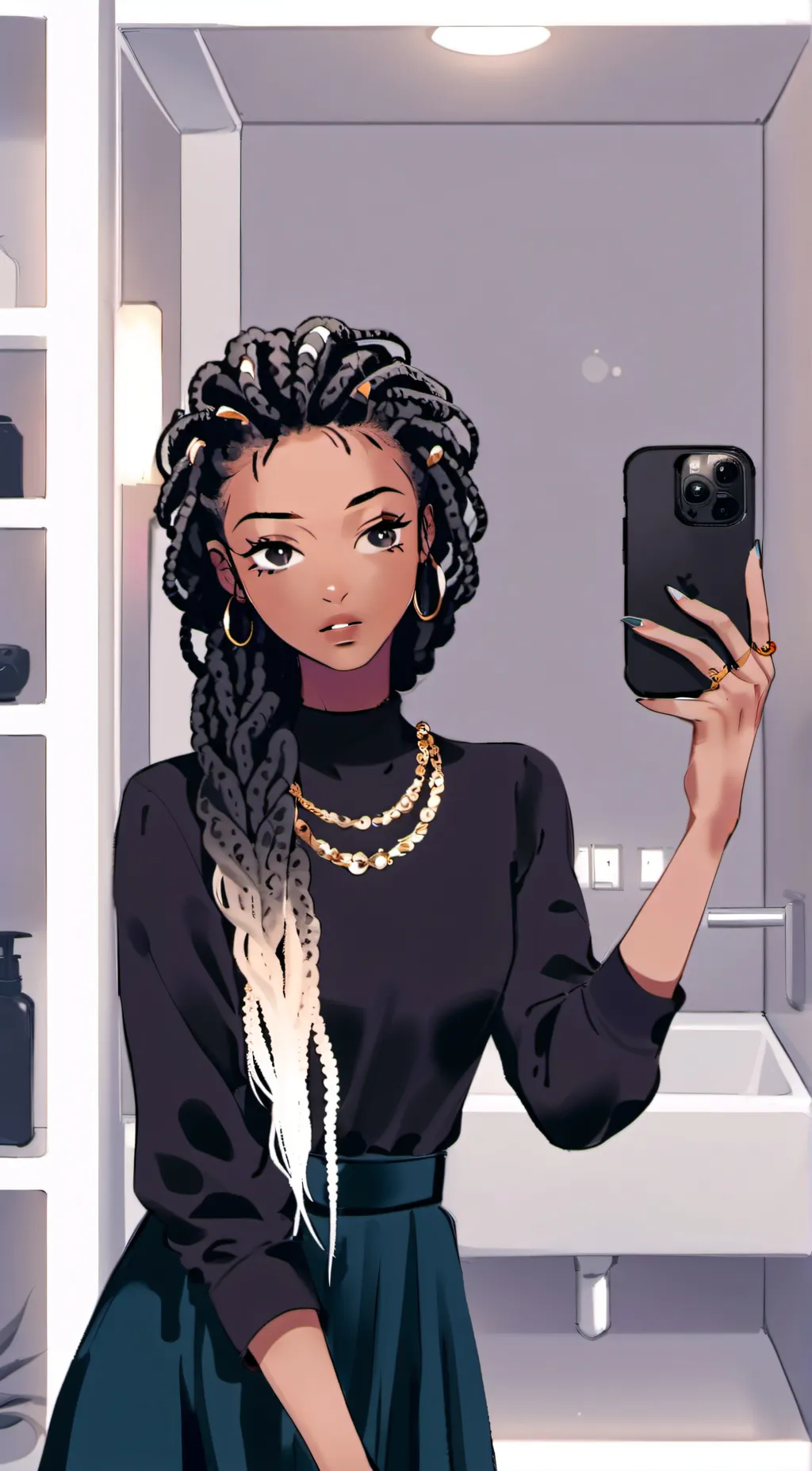 ai character: Jade background