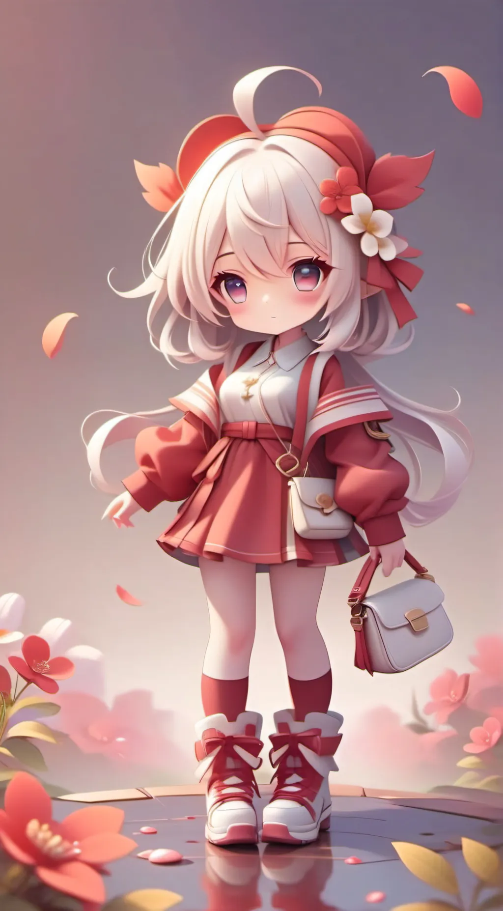 ai character: Baby Mika  background