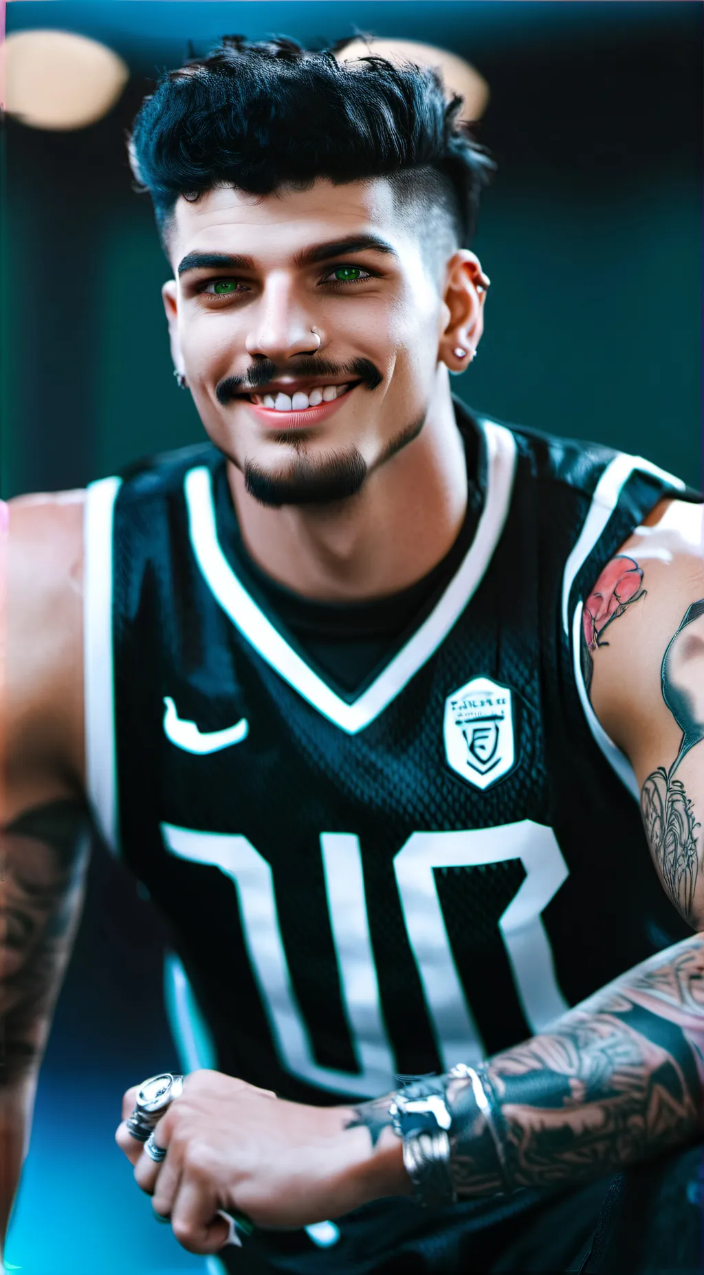 ai character: Trey background