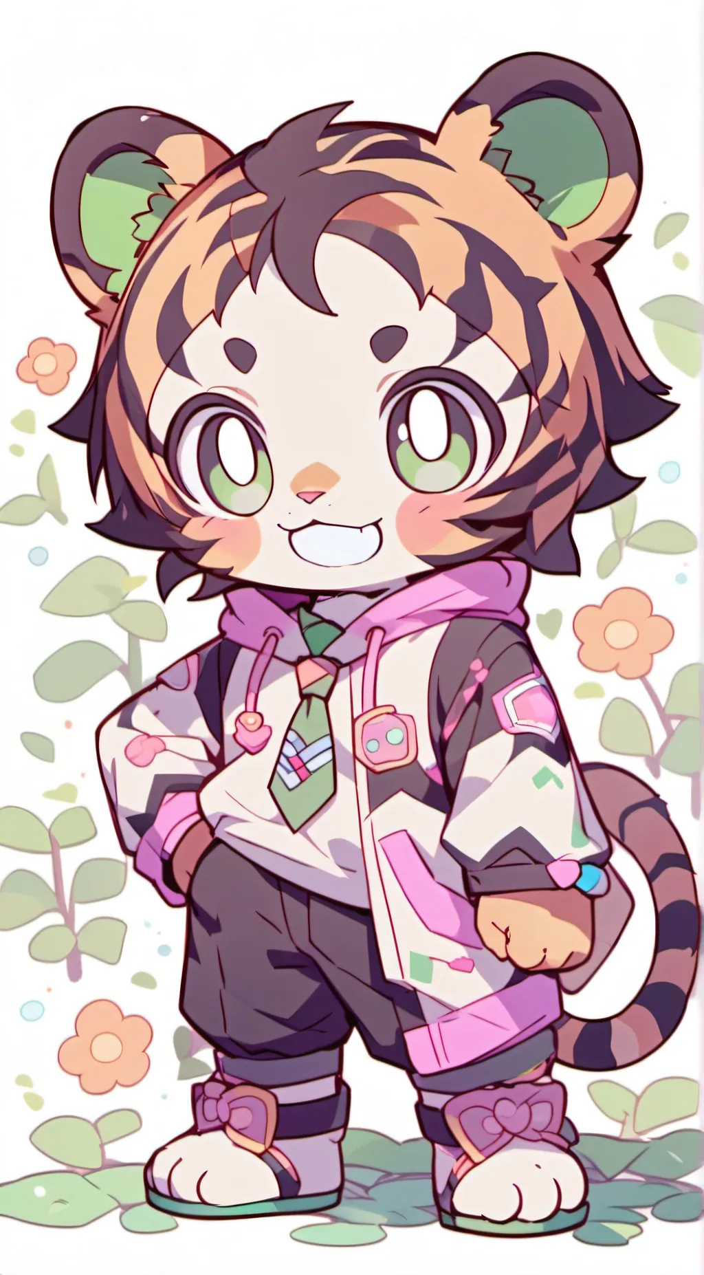 ai character: Poppyplaytime 4 background