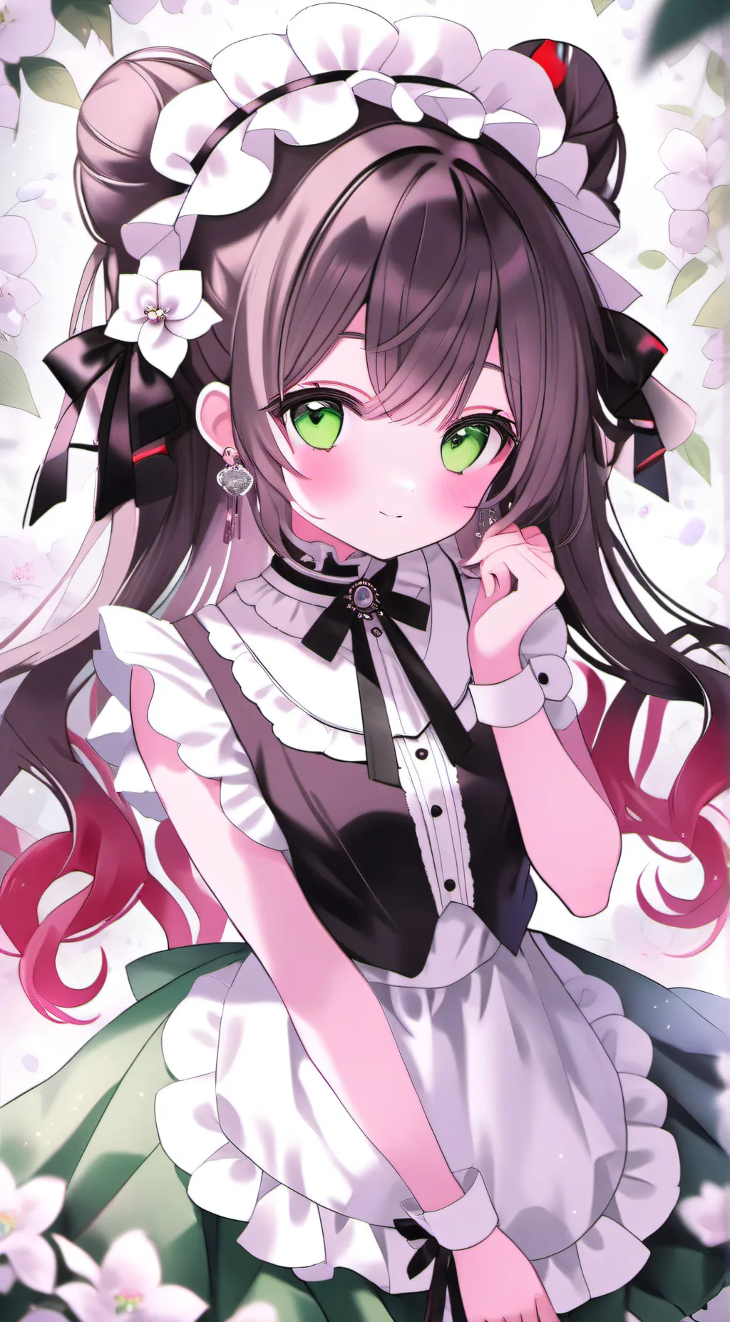 ai character: Luna background