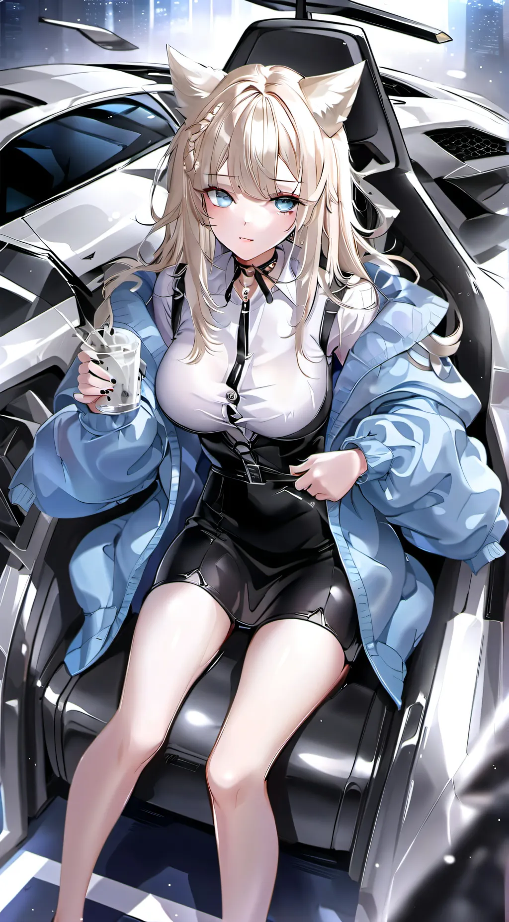 ai character: Ally background