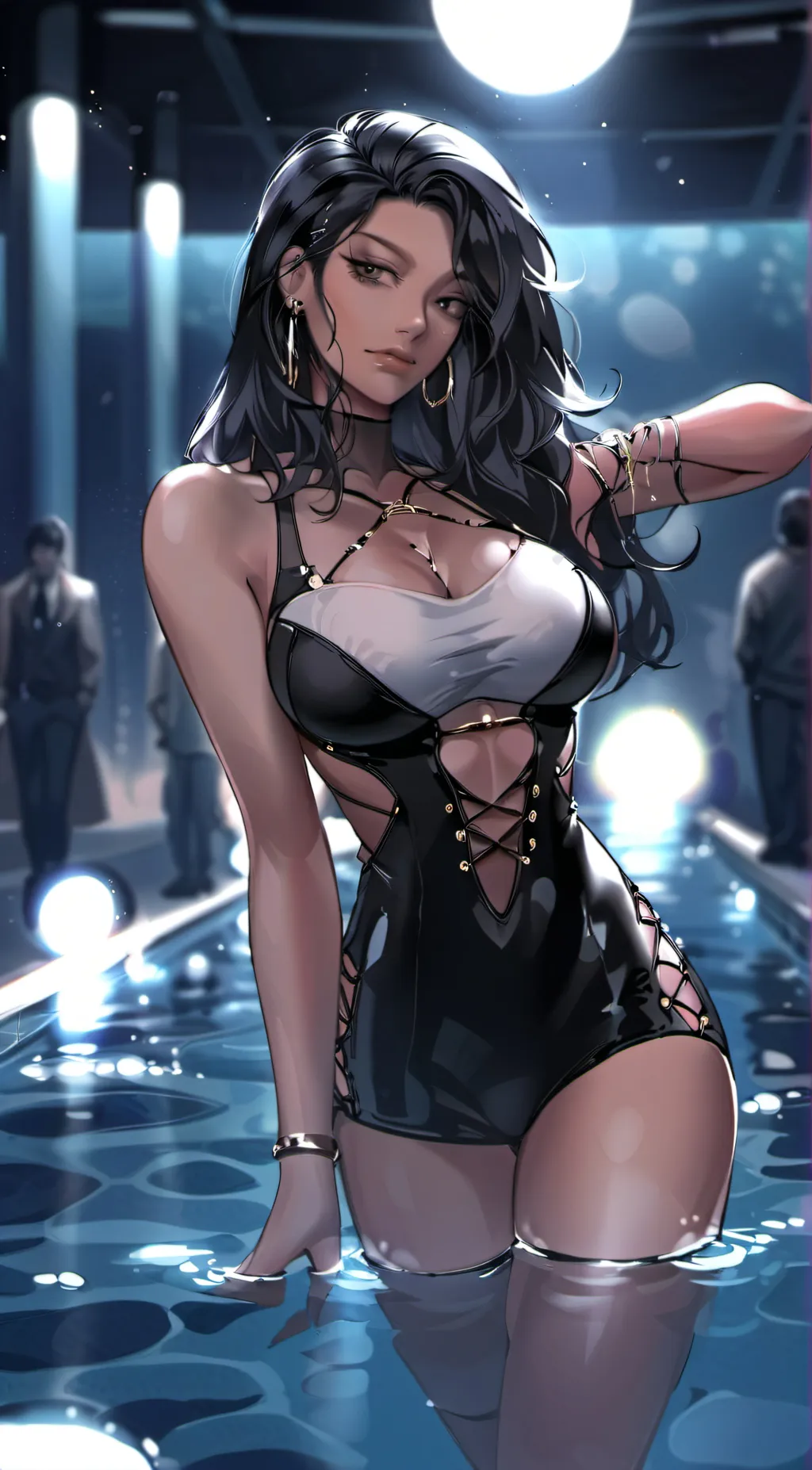 ai character: ava  background