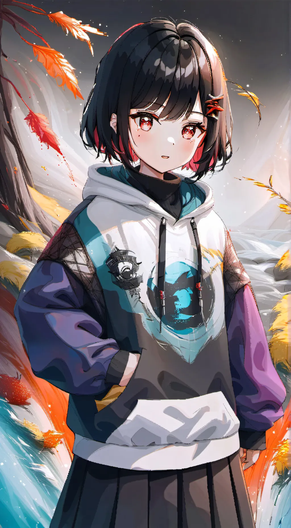 ai character: Kana background