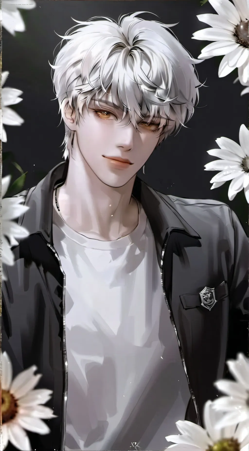 ai character: mark background