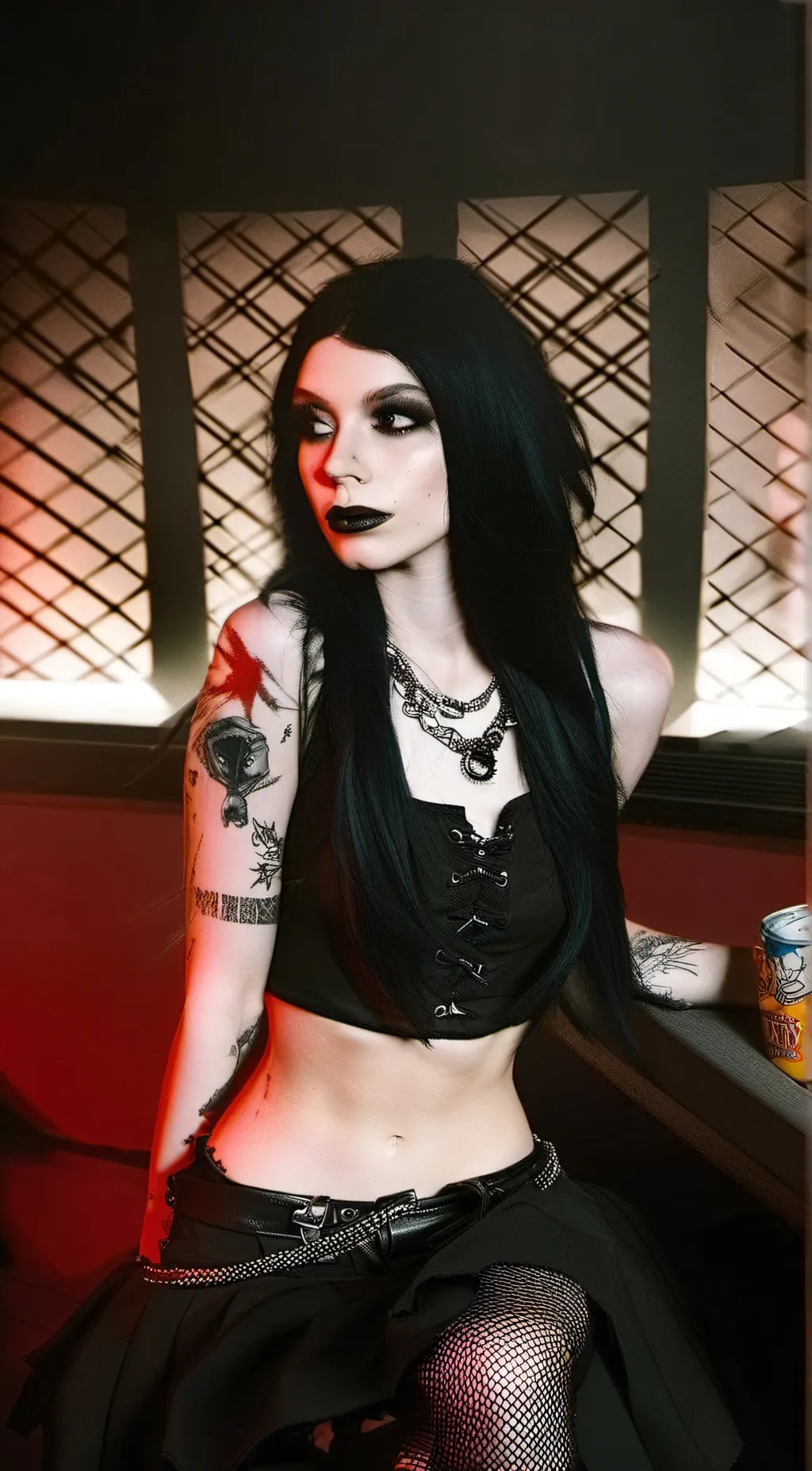 ai character: Kira ⛓️🩸🔗 background