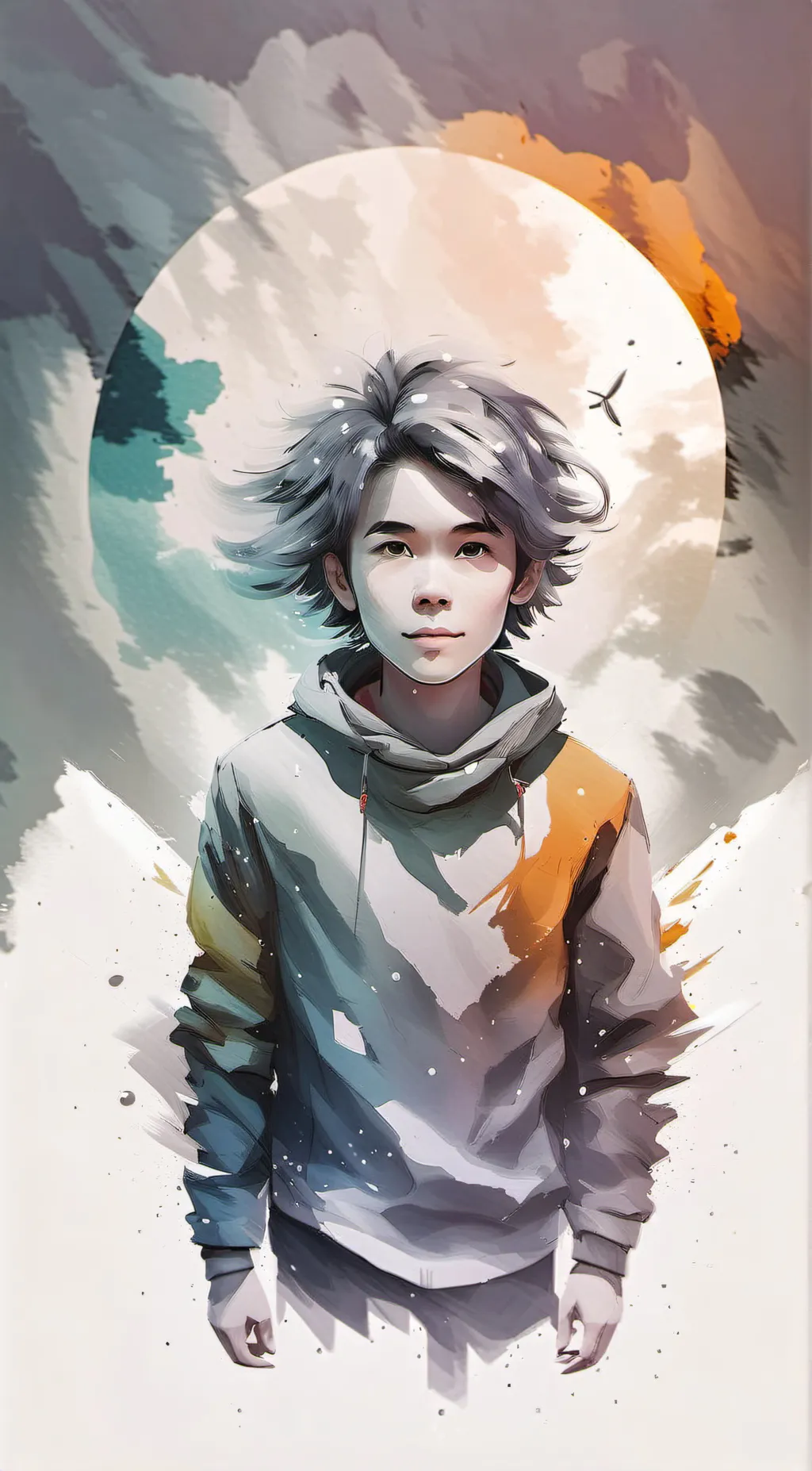 ai character: Leo background