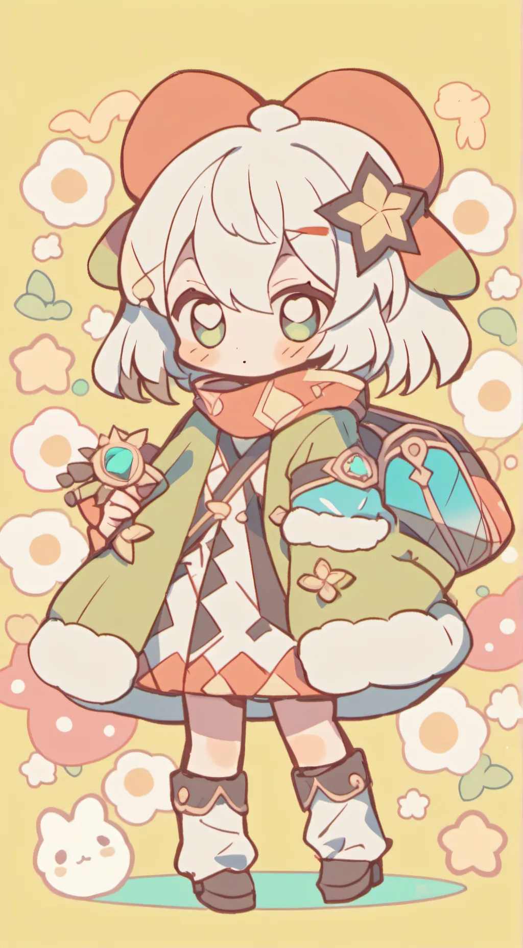 ai character: Smooth like butter background