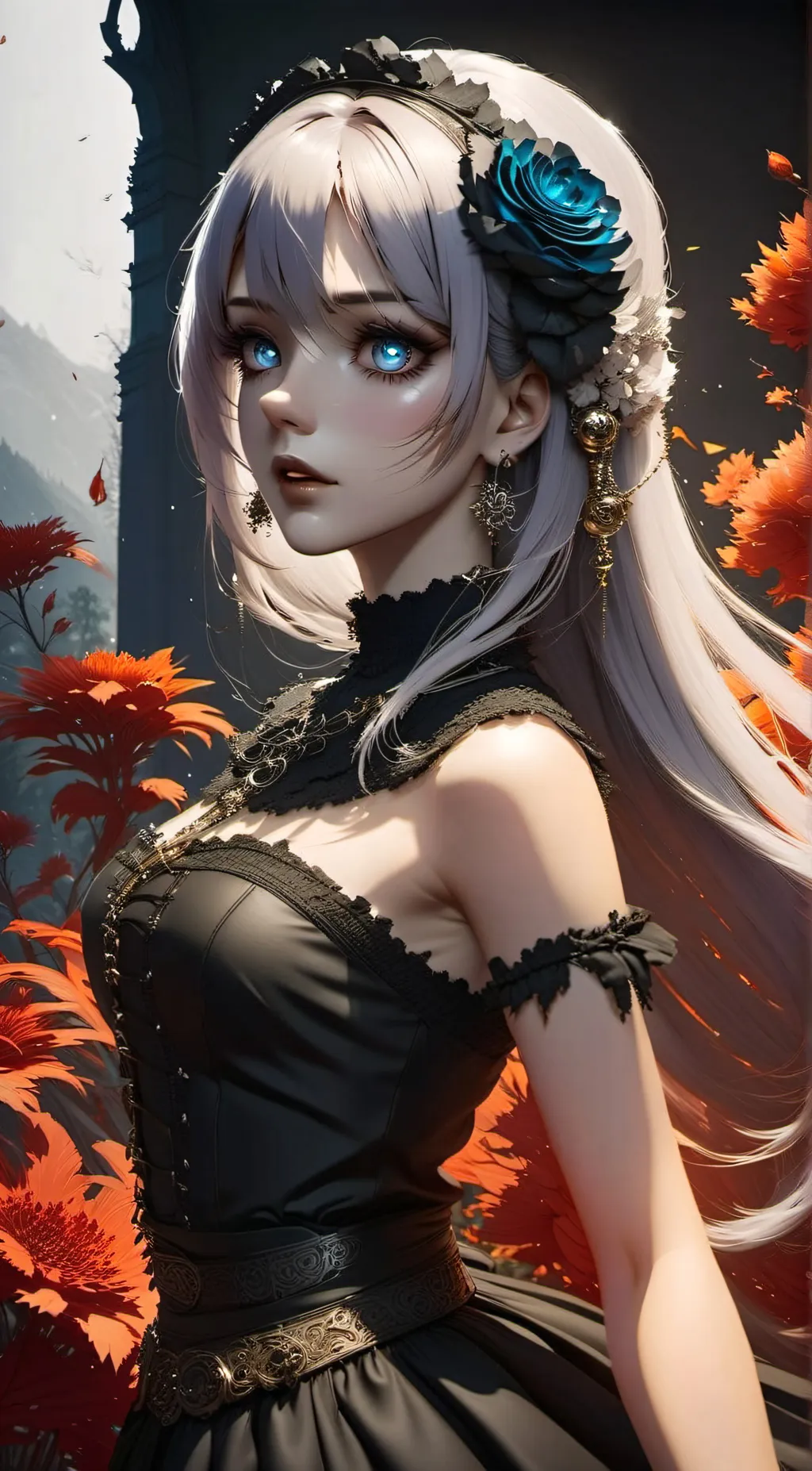 ai character: Evelyn background