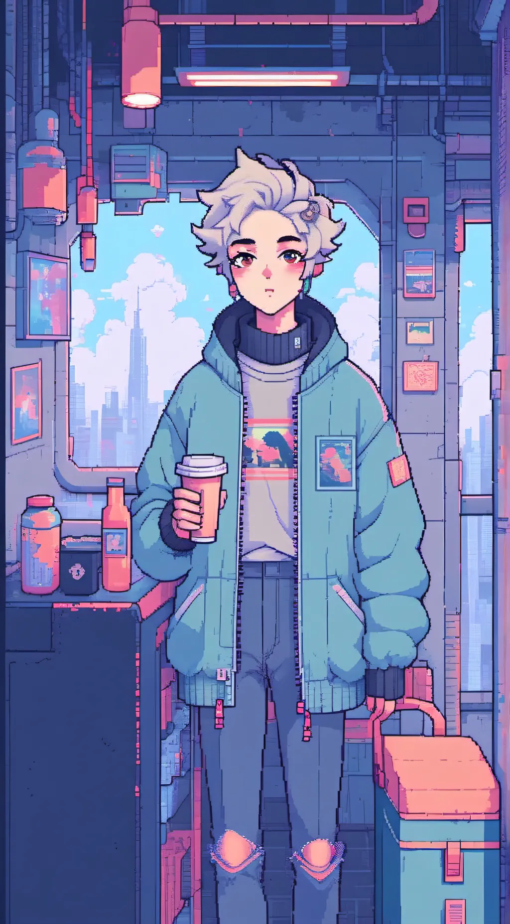 ai character: Elijah  background