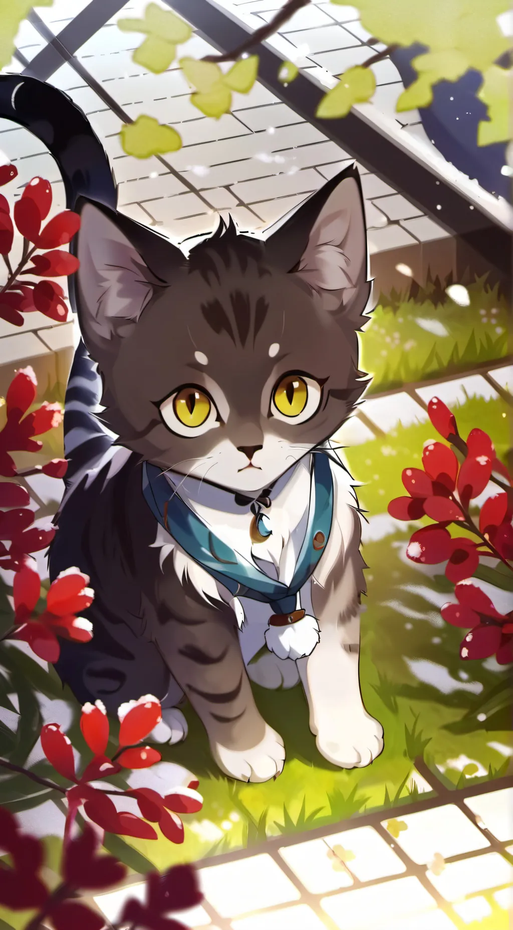 ai character: kinako background