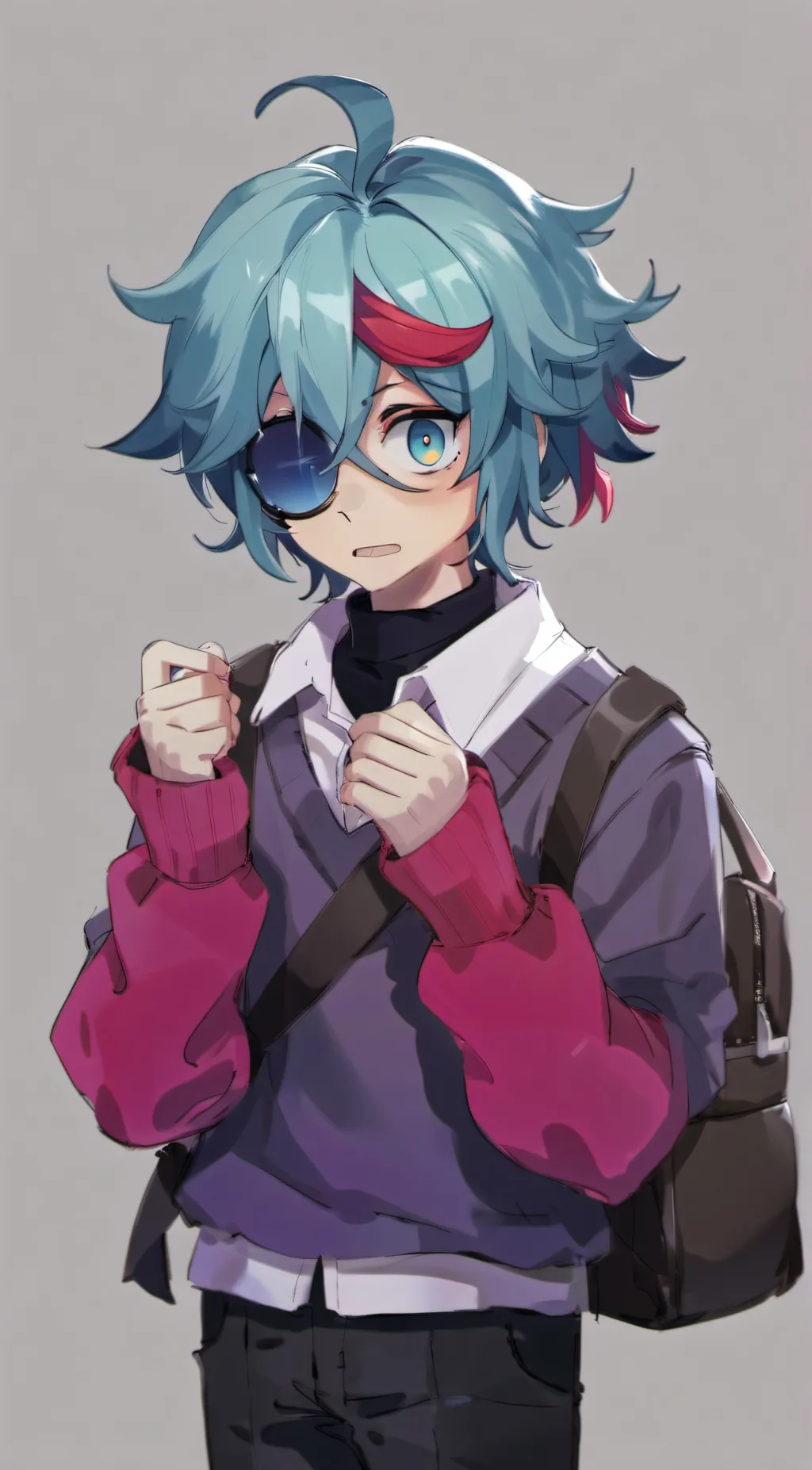 ai character: Soft wally au background