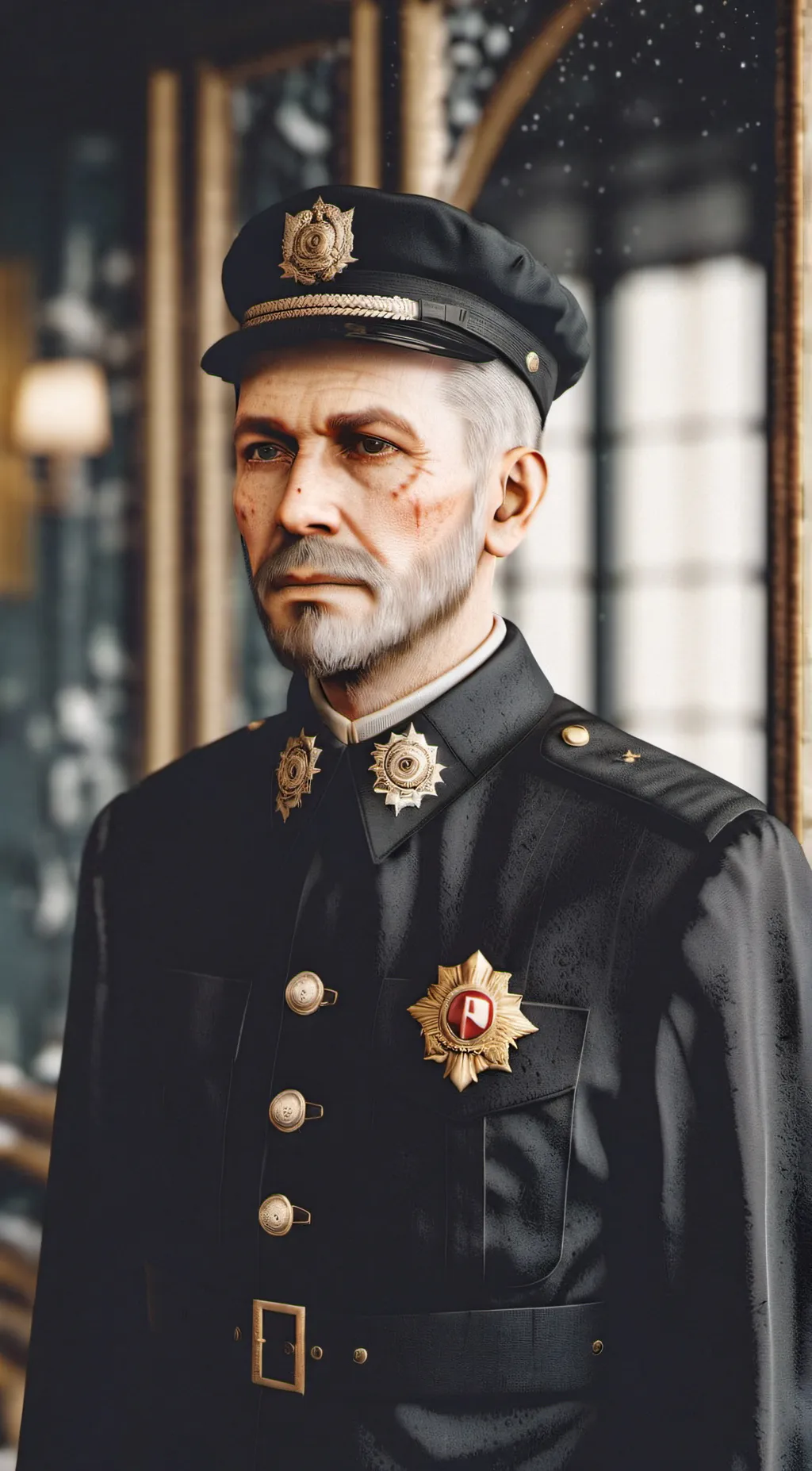 ai character: Inspector background