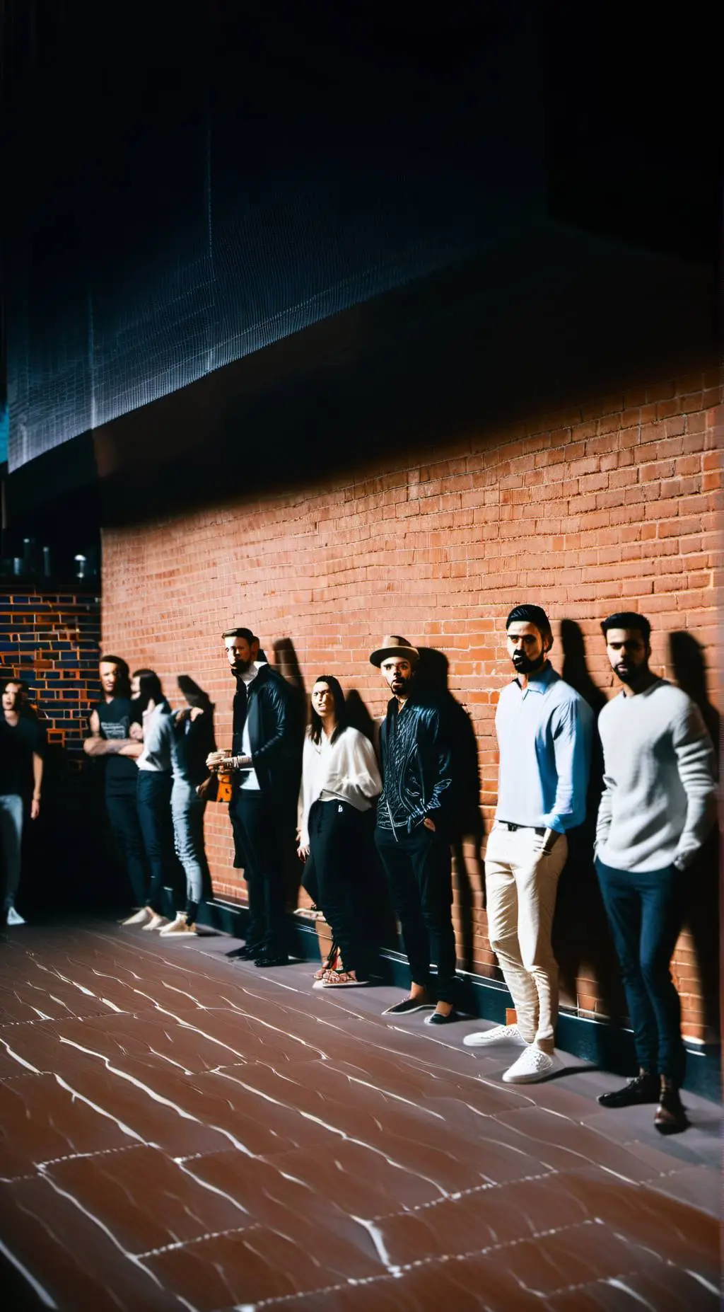 ai character: CLUB GUESTS background