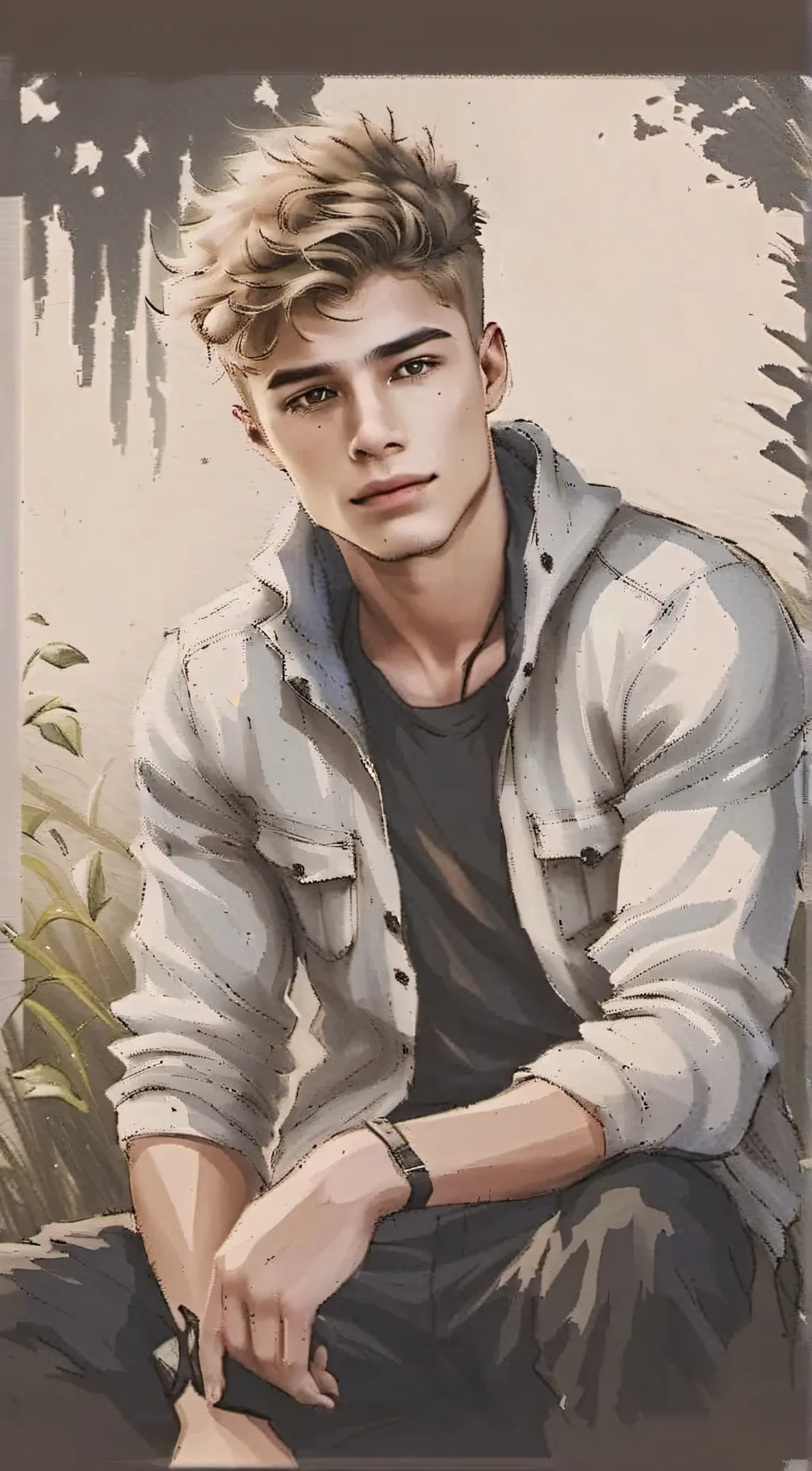 ai character: Austin background