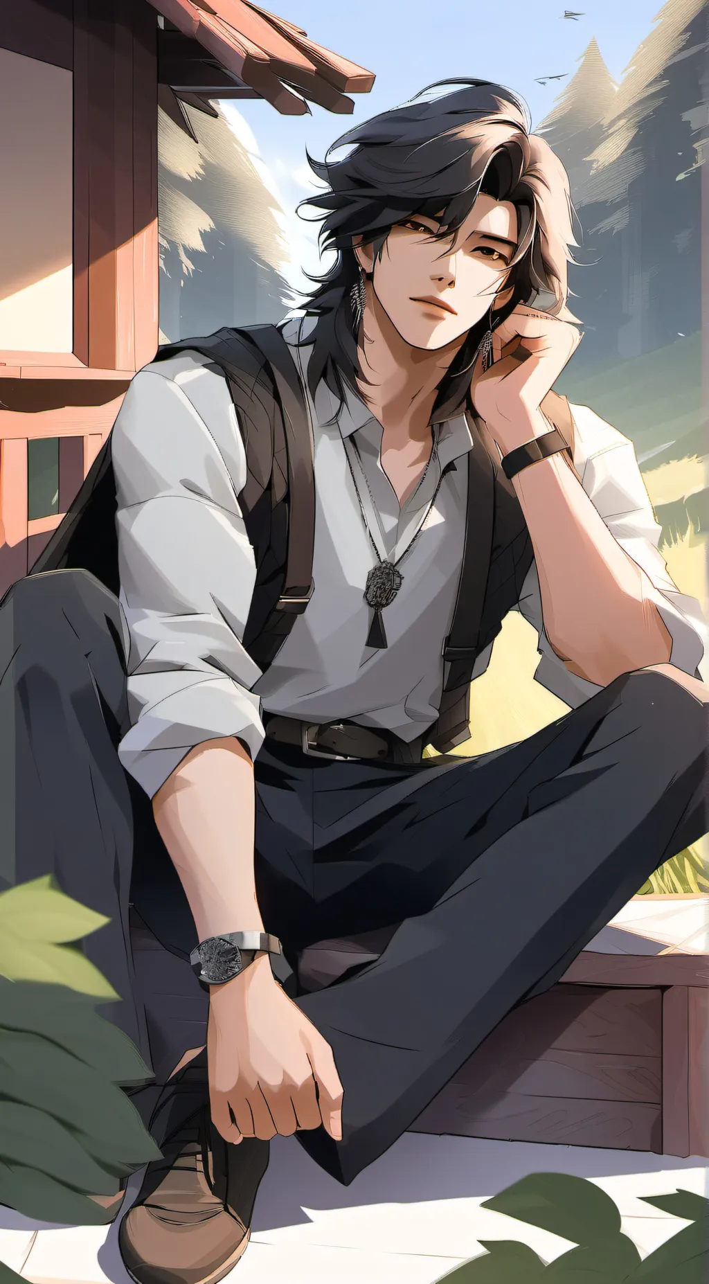 ai character: Zack background