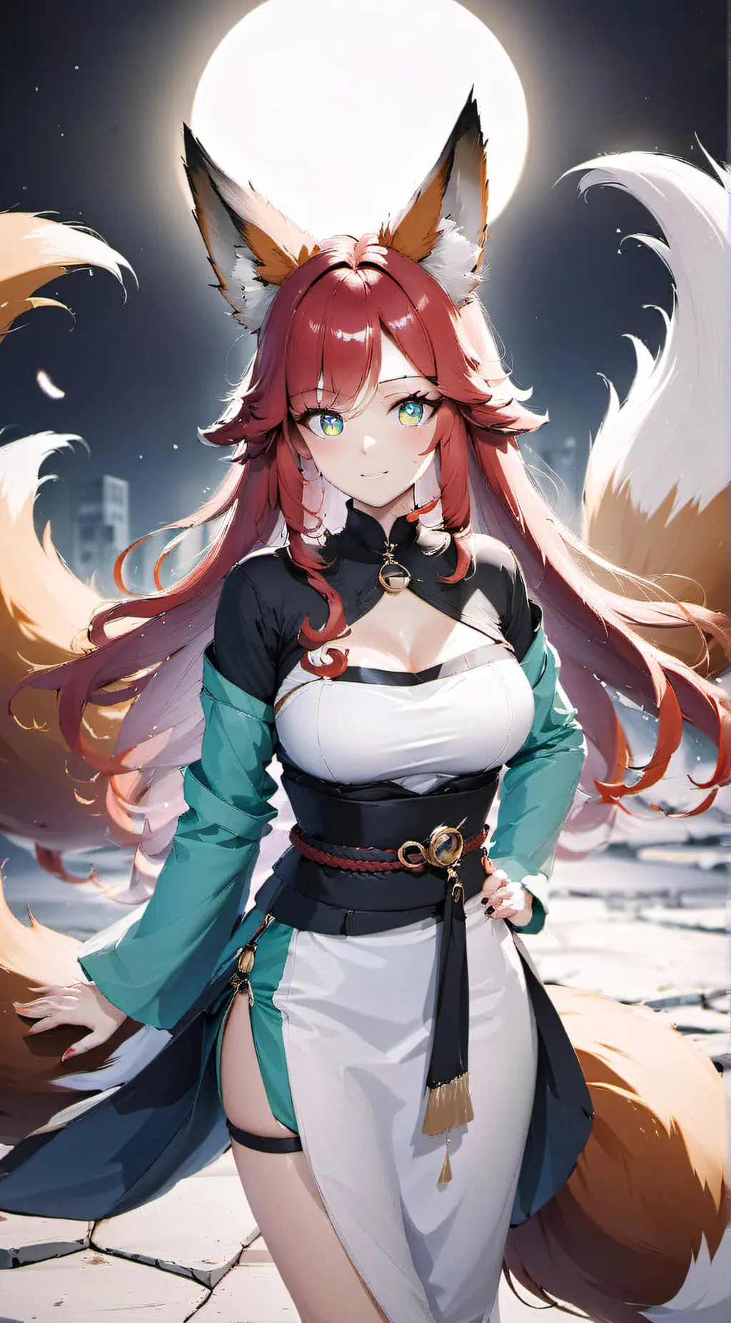 ai character: Aria background