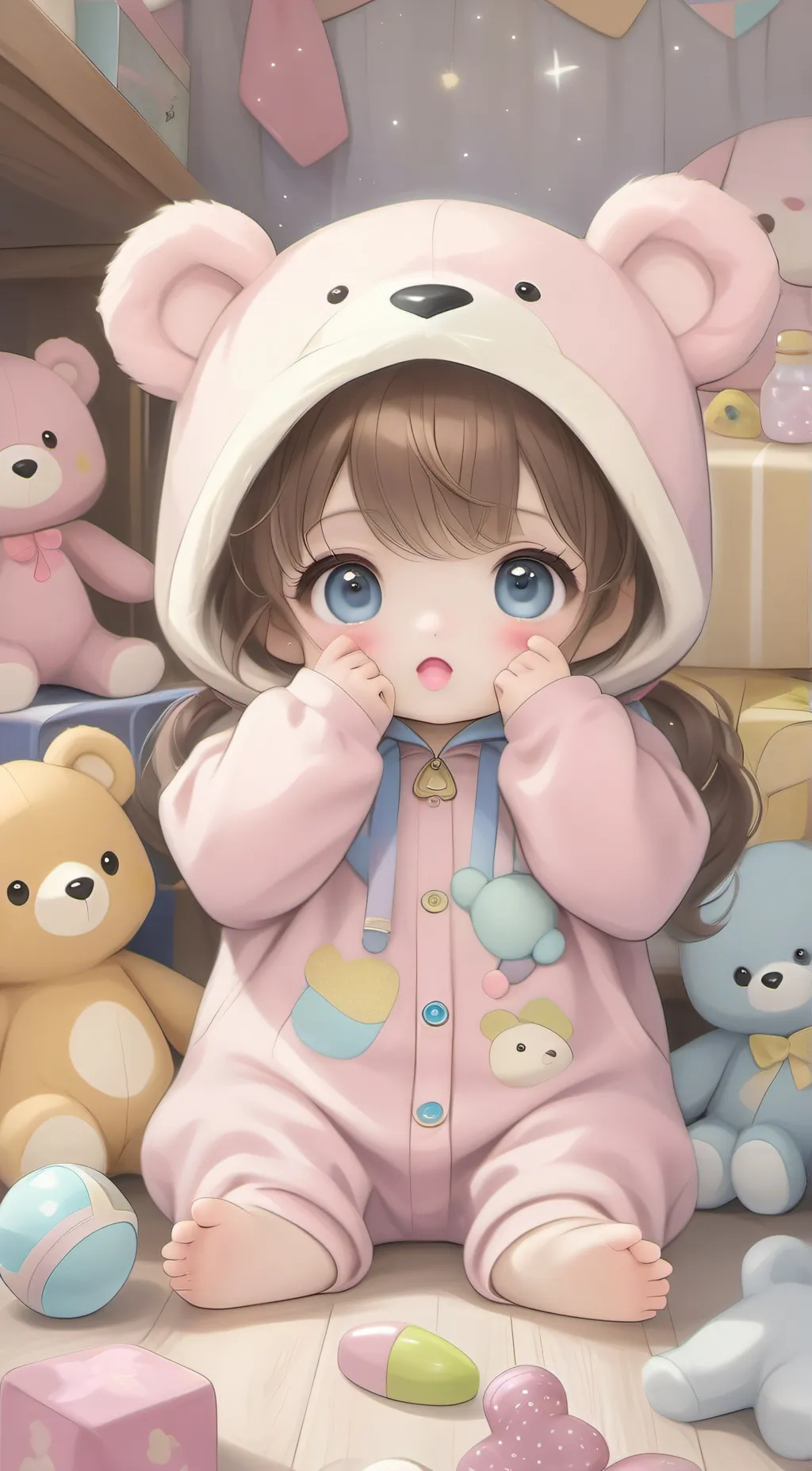 ai character: Kayla background