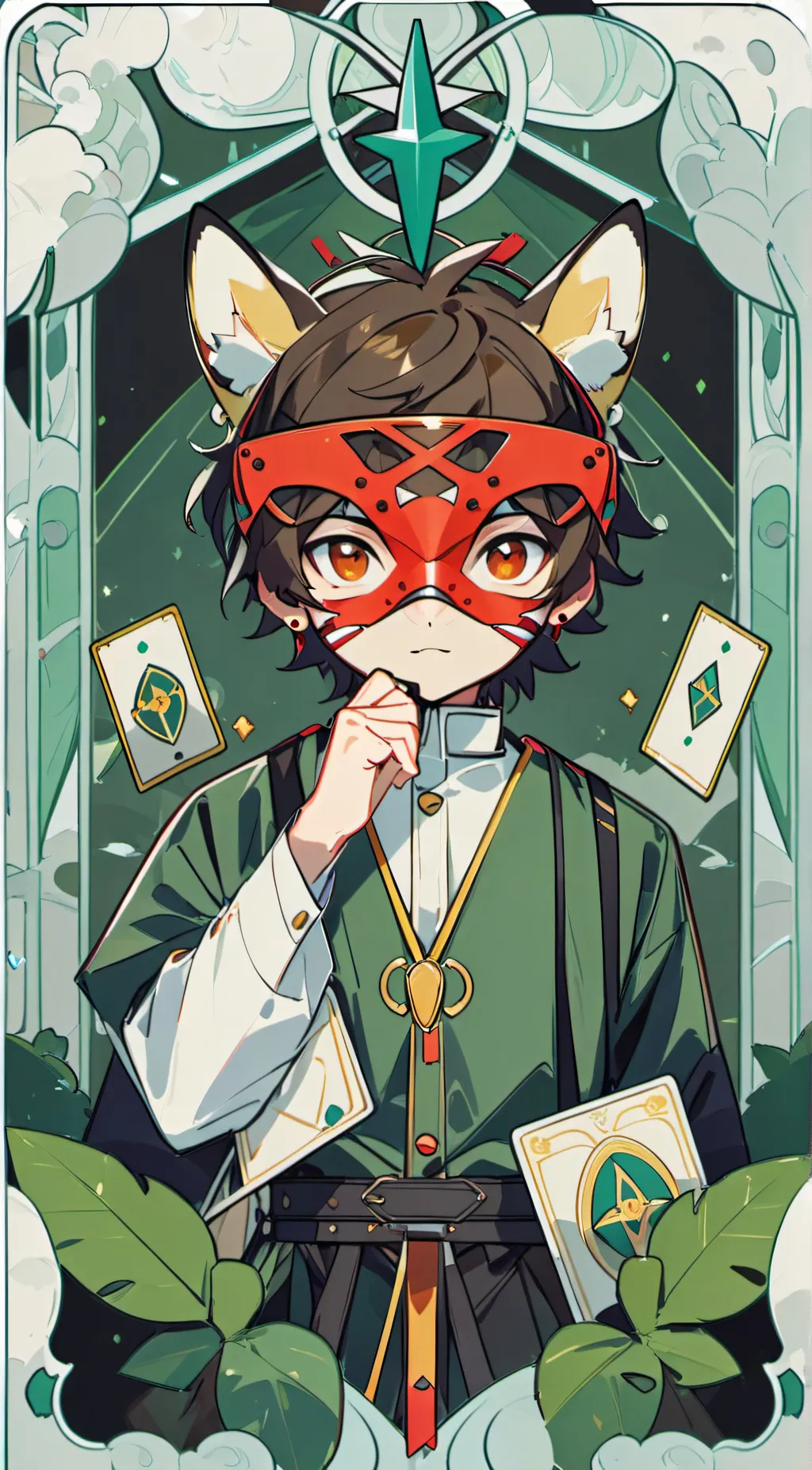 ai character: Michael afton background