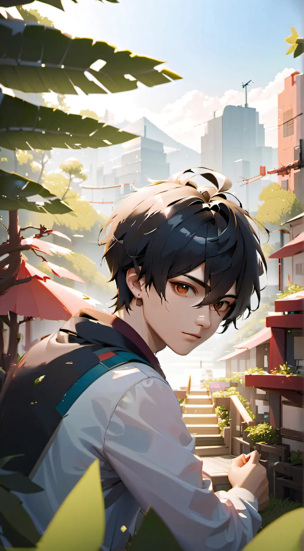 ai character: Gojo background