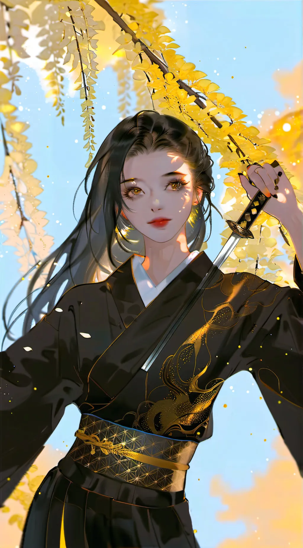 ai character: amaterasu background