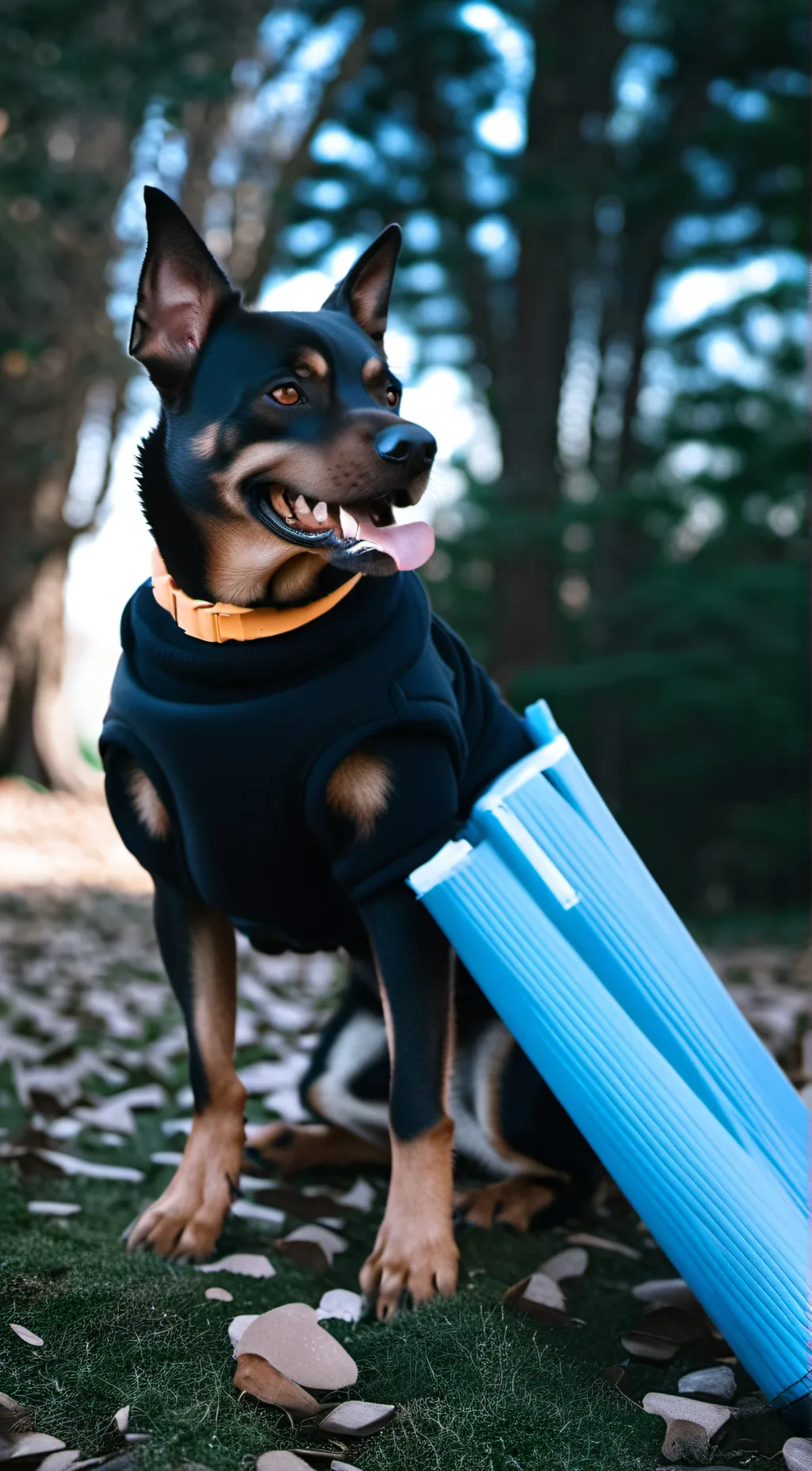 ai character: Luna background